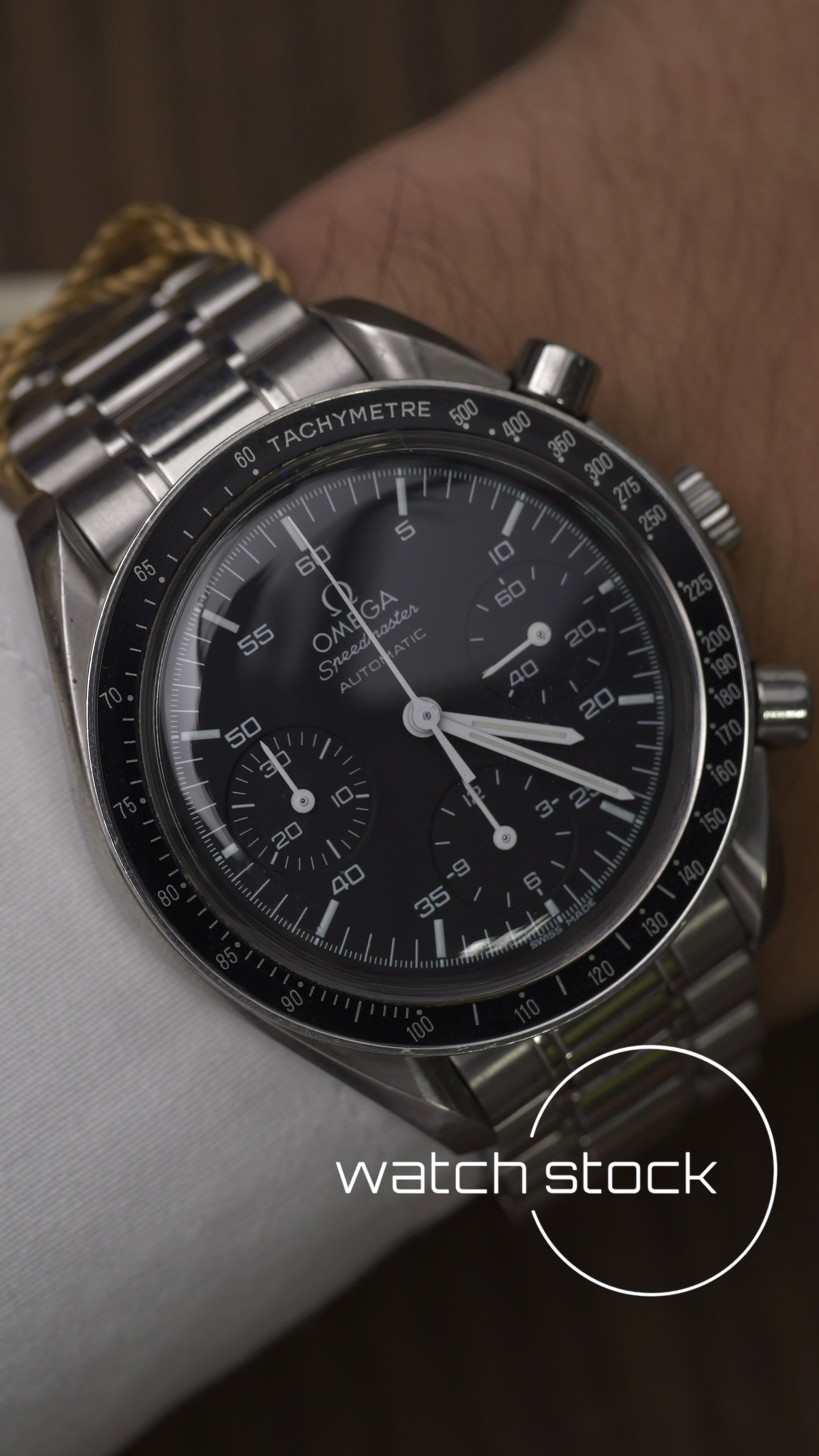 Omega speedmaster reduced ref.175.0032 39mm automatic