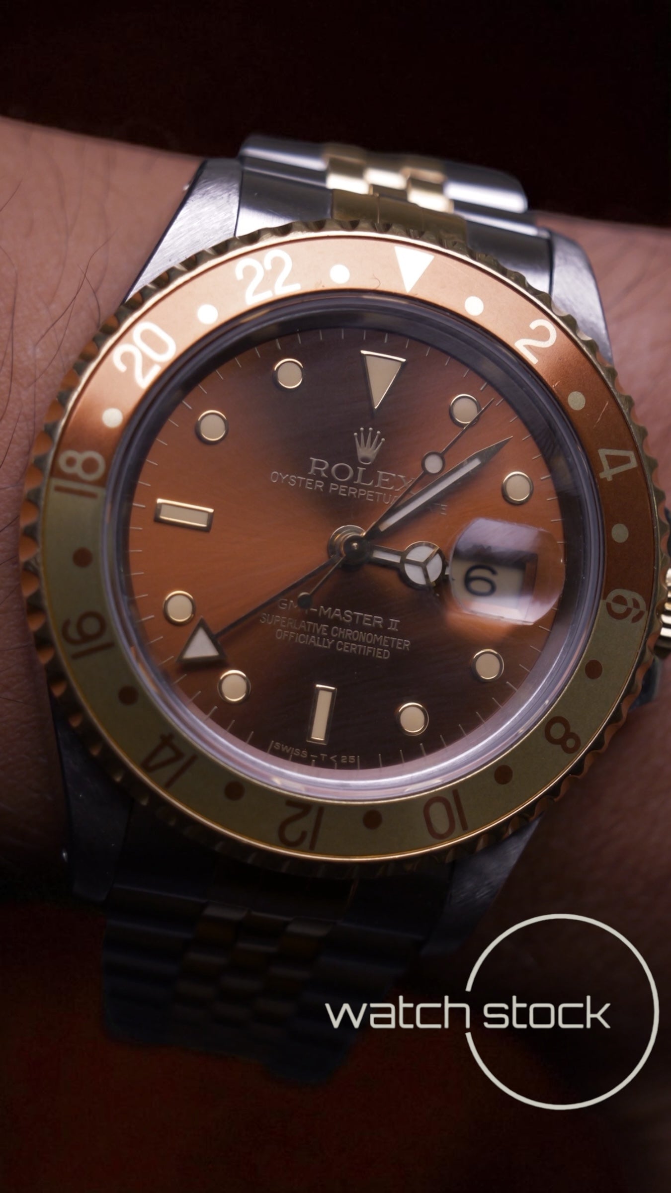Rolex gmt master II eye tiger 16713 1992