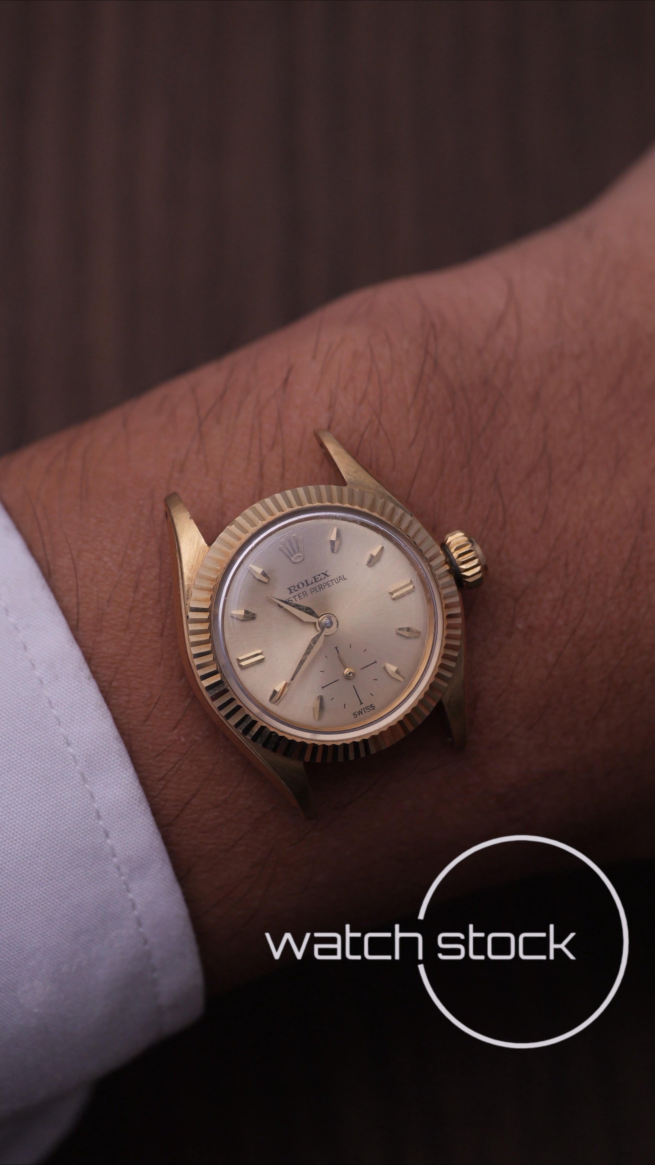Rolex Oyster Perpetual Lady 24mm 18k Gold