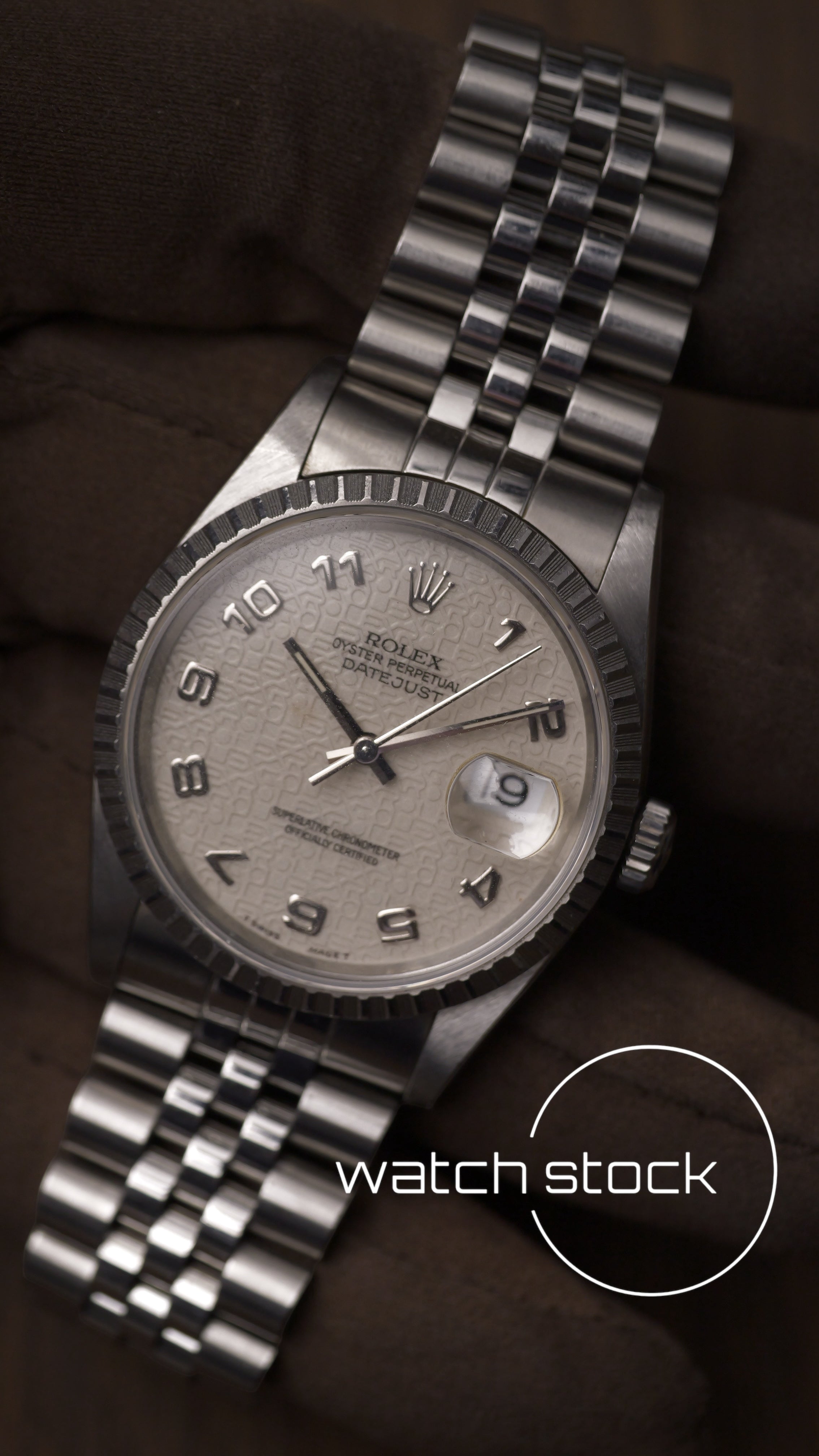 Rolex datejust 16220 computer dial