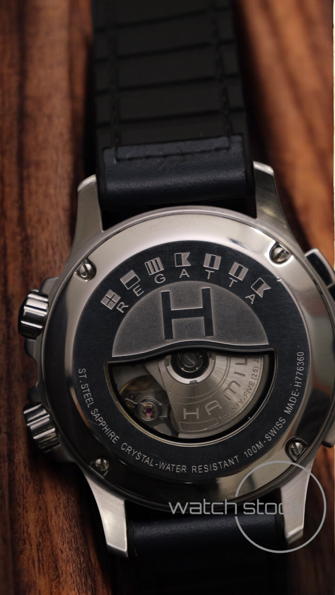 Hamilton khaki navy regatta automatic 43mm