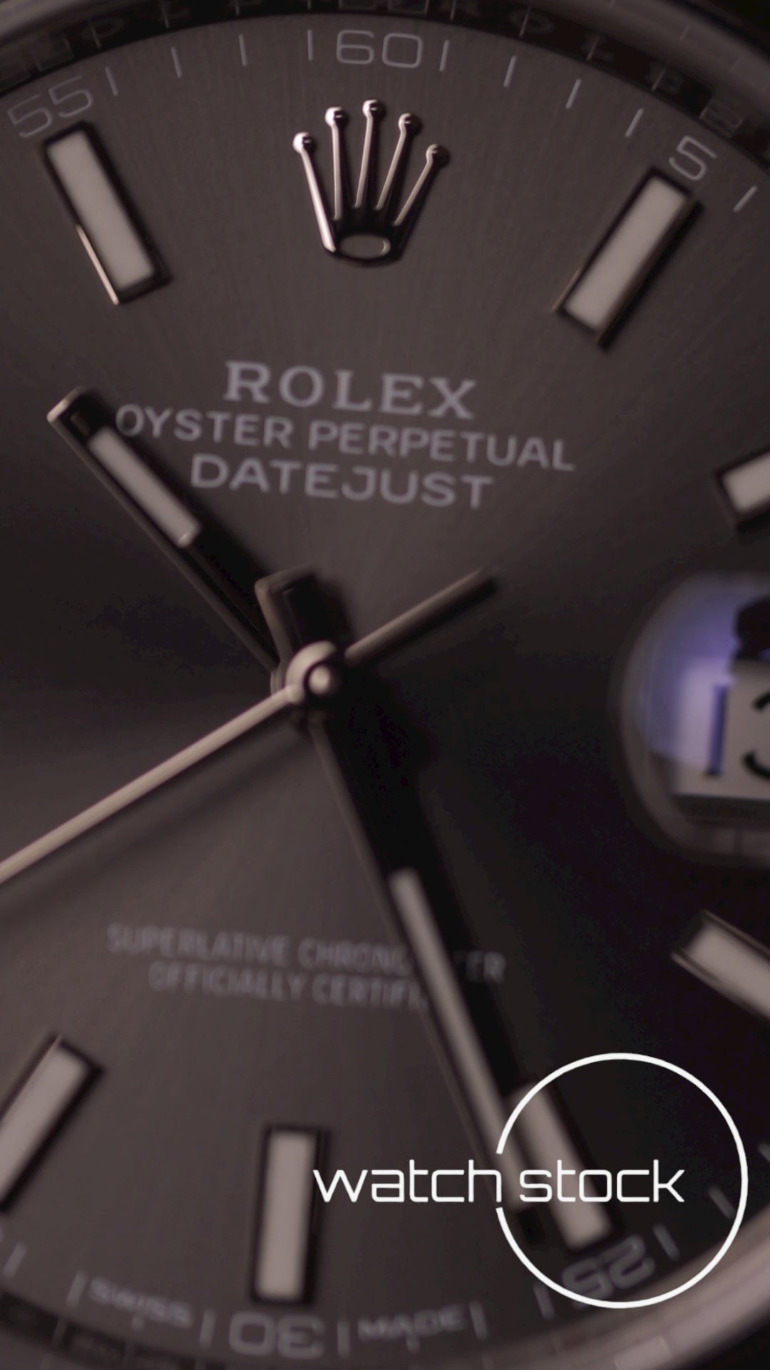 Rolex Datejust Dark Rhodium 41mm ref 126300 full set anno 2018