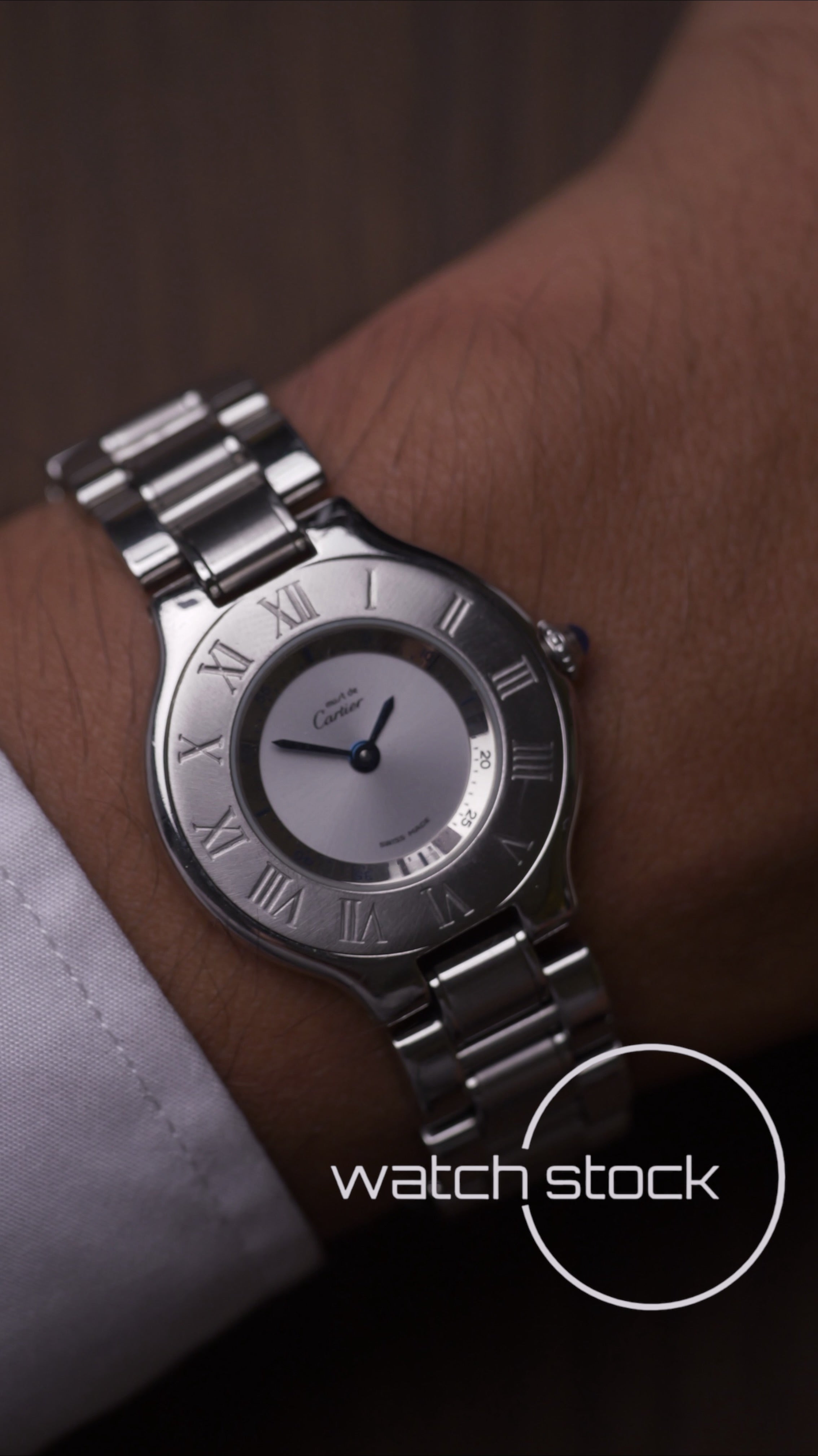 Cartier 21 unisex 28mm ref.1340