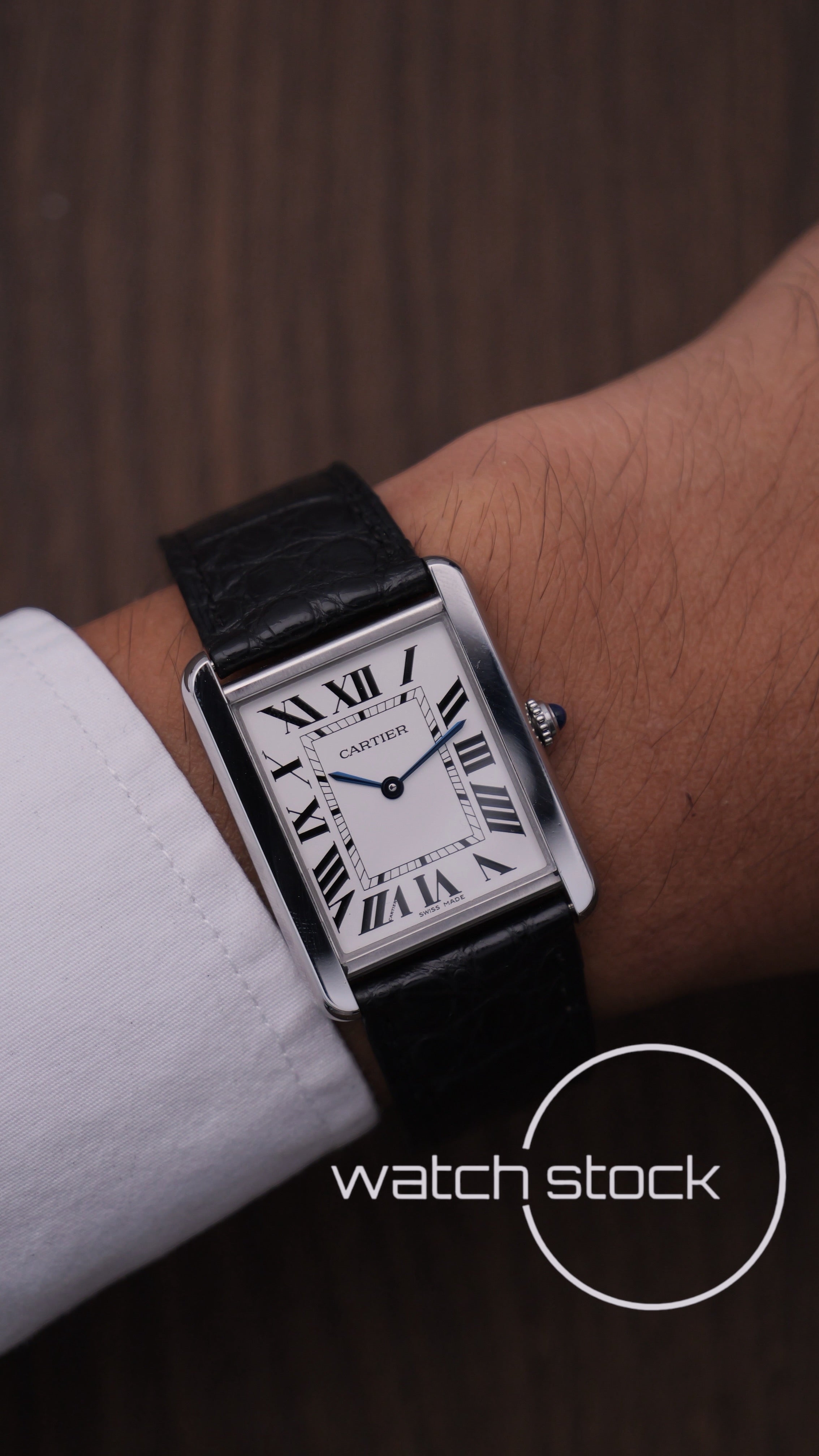 Cartier tank solo L ref.3169 27x35mm