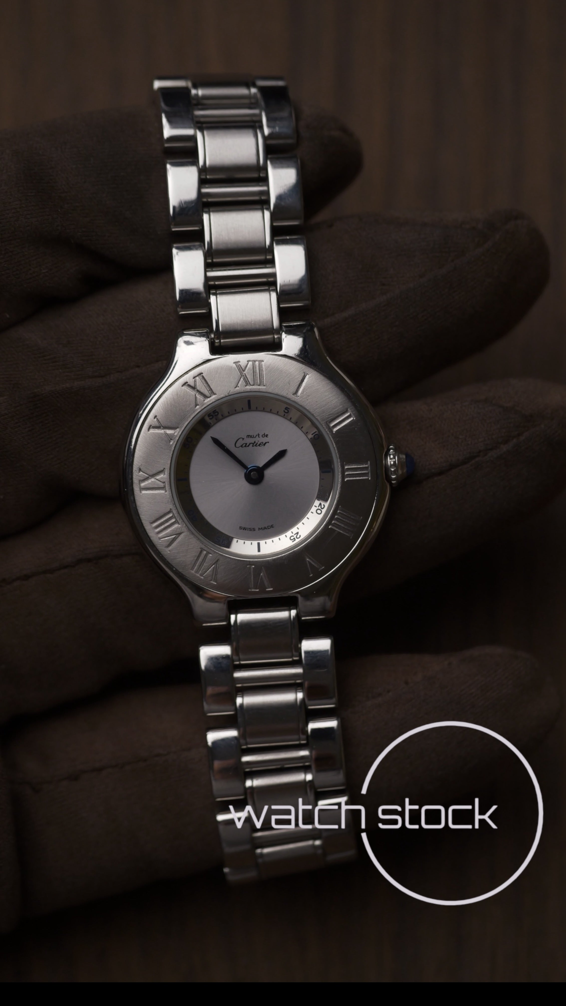Cartier 21 unisex 28mm ref.1340