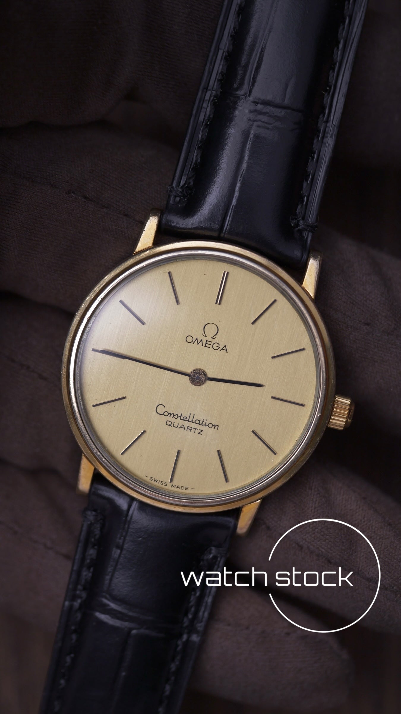 Omega De ville vintage 33mm placcato oro