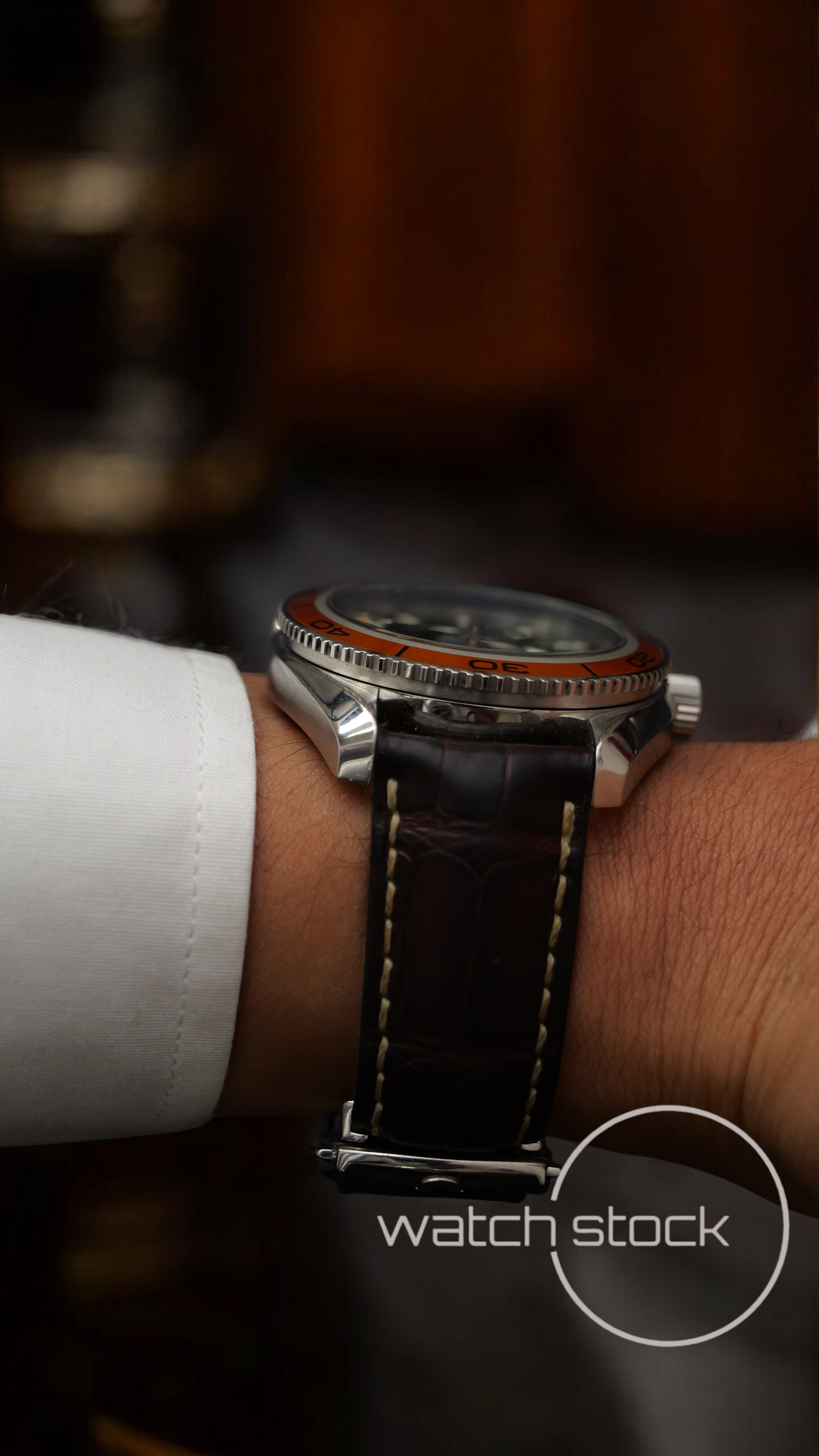 Omega seamaster planet ocean orange co-axial (42mm) Ref.168.1653