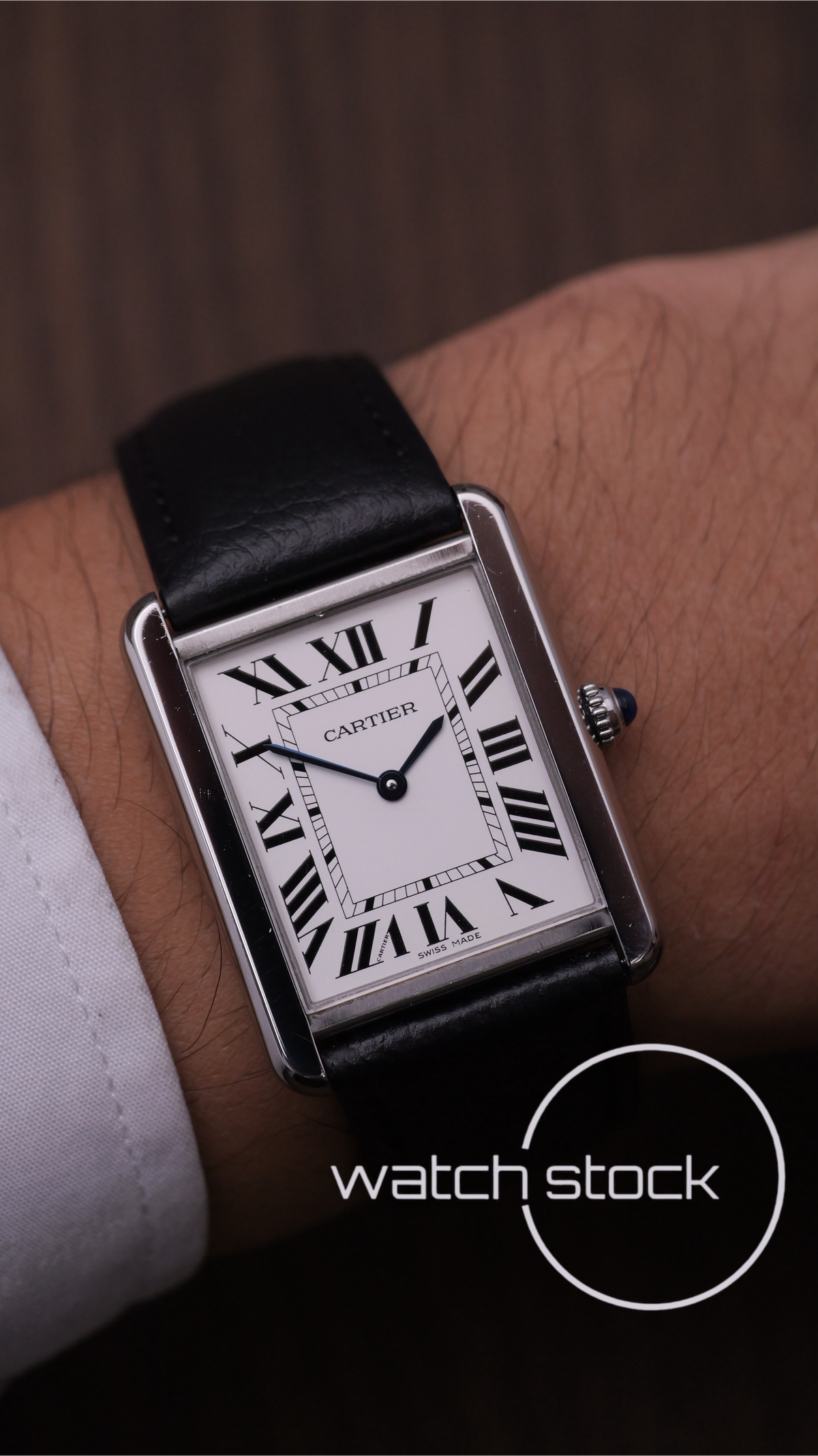 Cartier tank solo L ref.3169 Full set 2011º 27x35mm