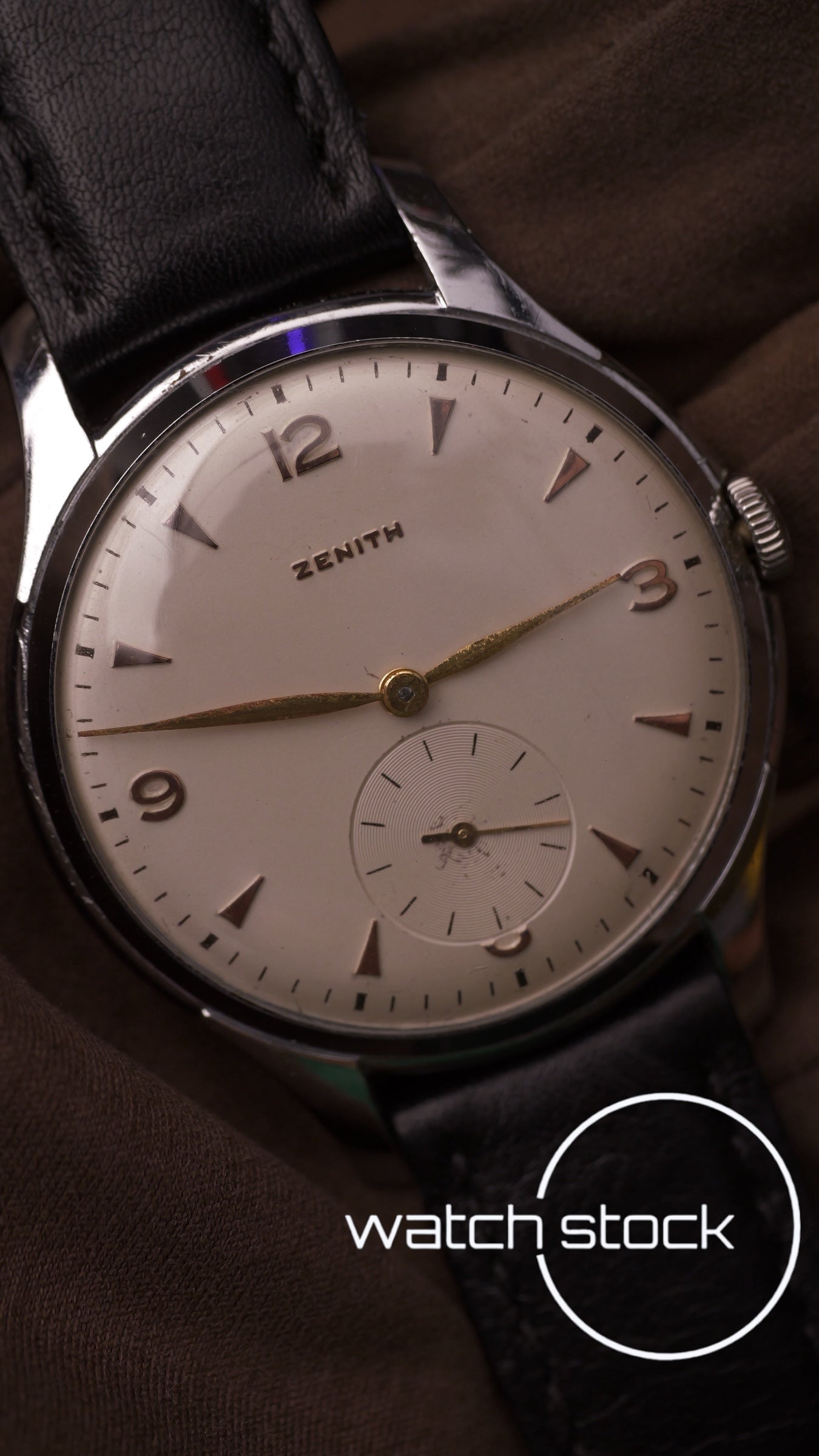 Zenith carica manuale vintage Dress Watch