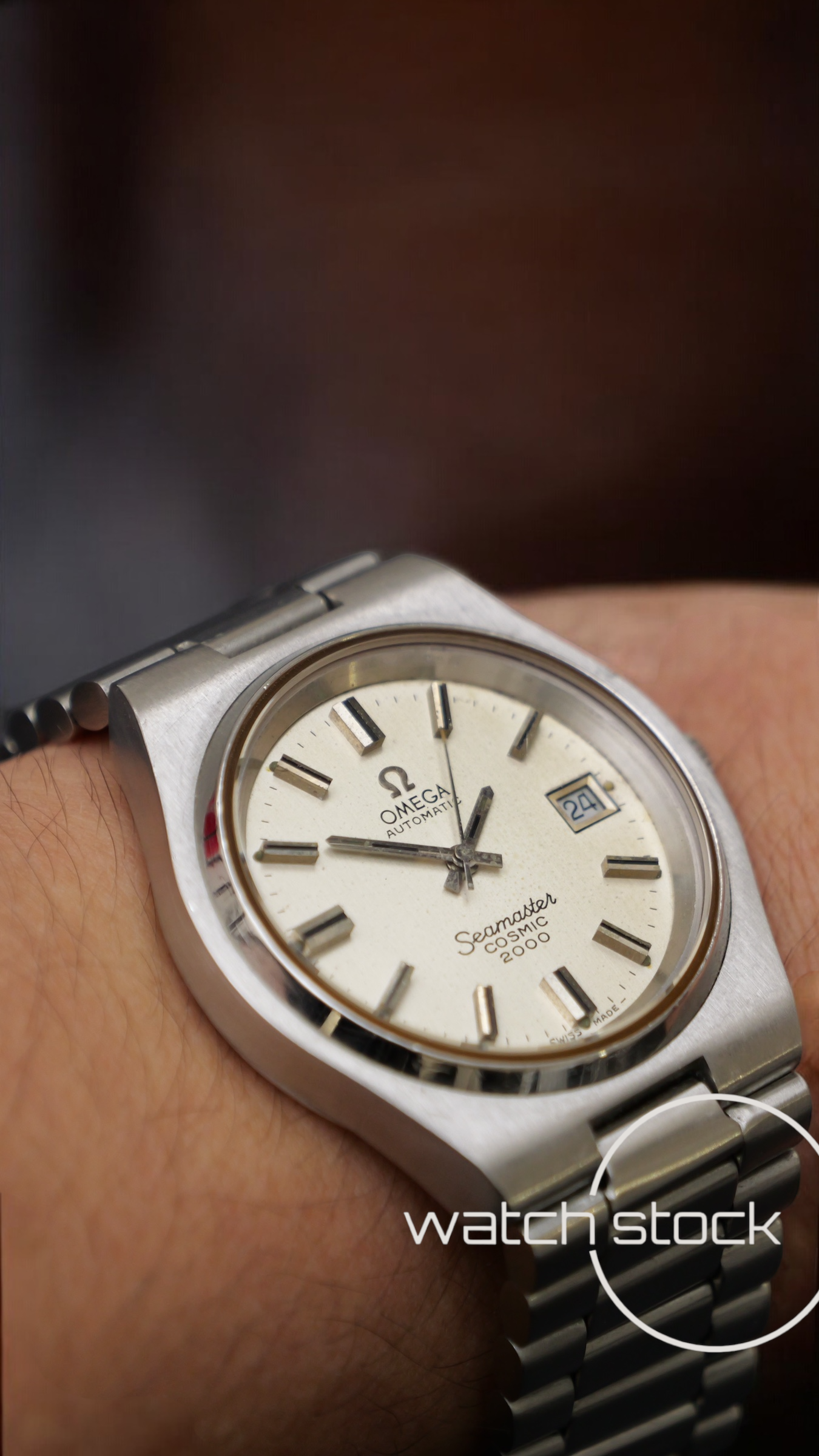 Omega seamaster cosmic 2000 automatic vintage vintage Watch 38mm