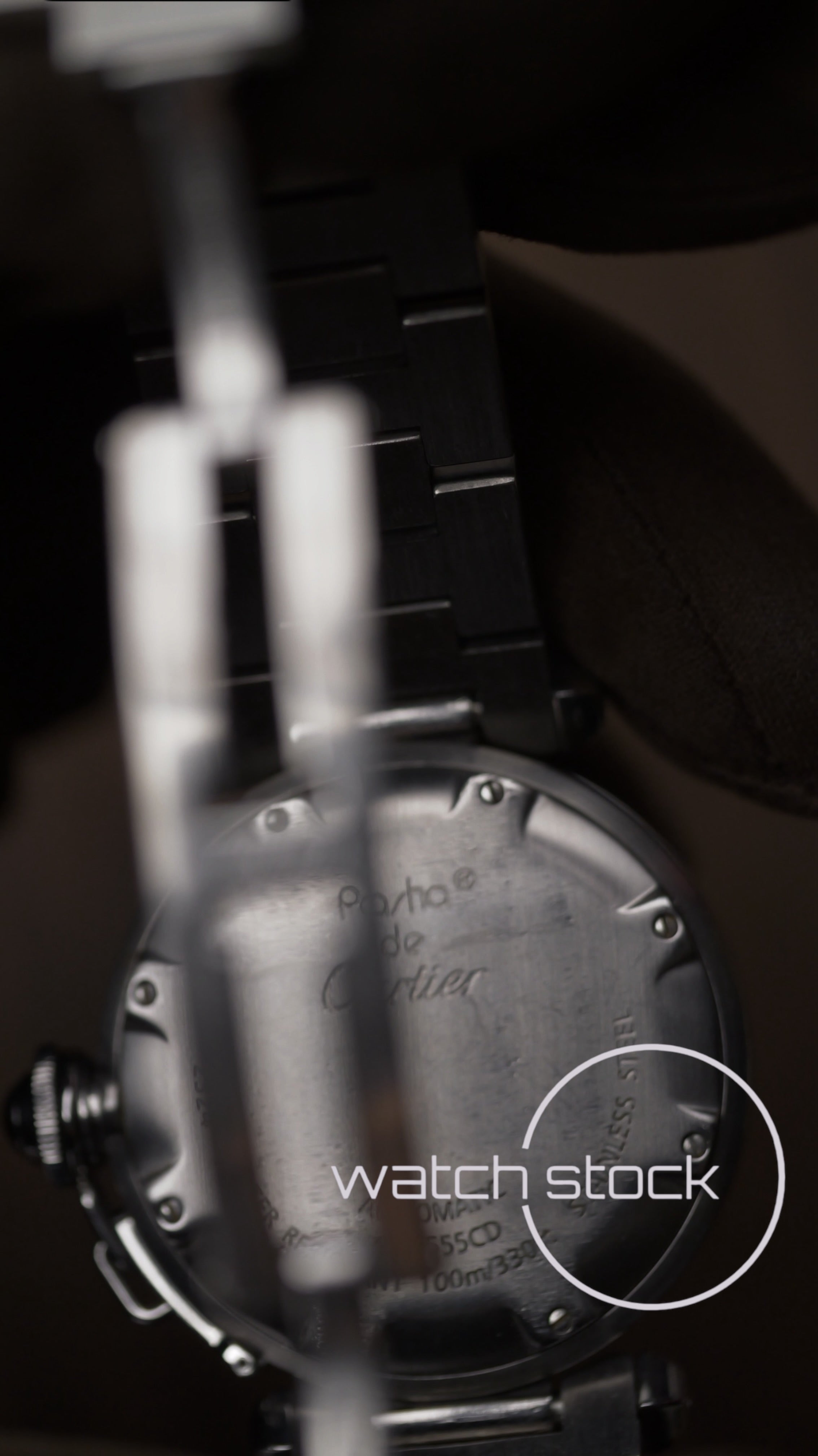 Cartier Pasha Automatic 35mm ref.2324 Black dial Full Set