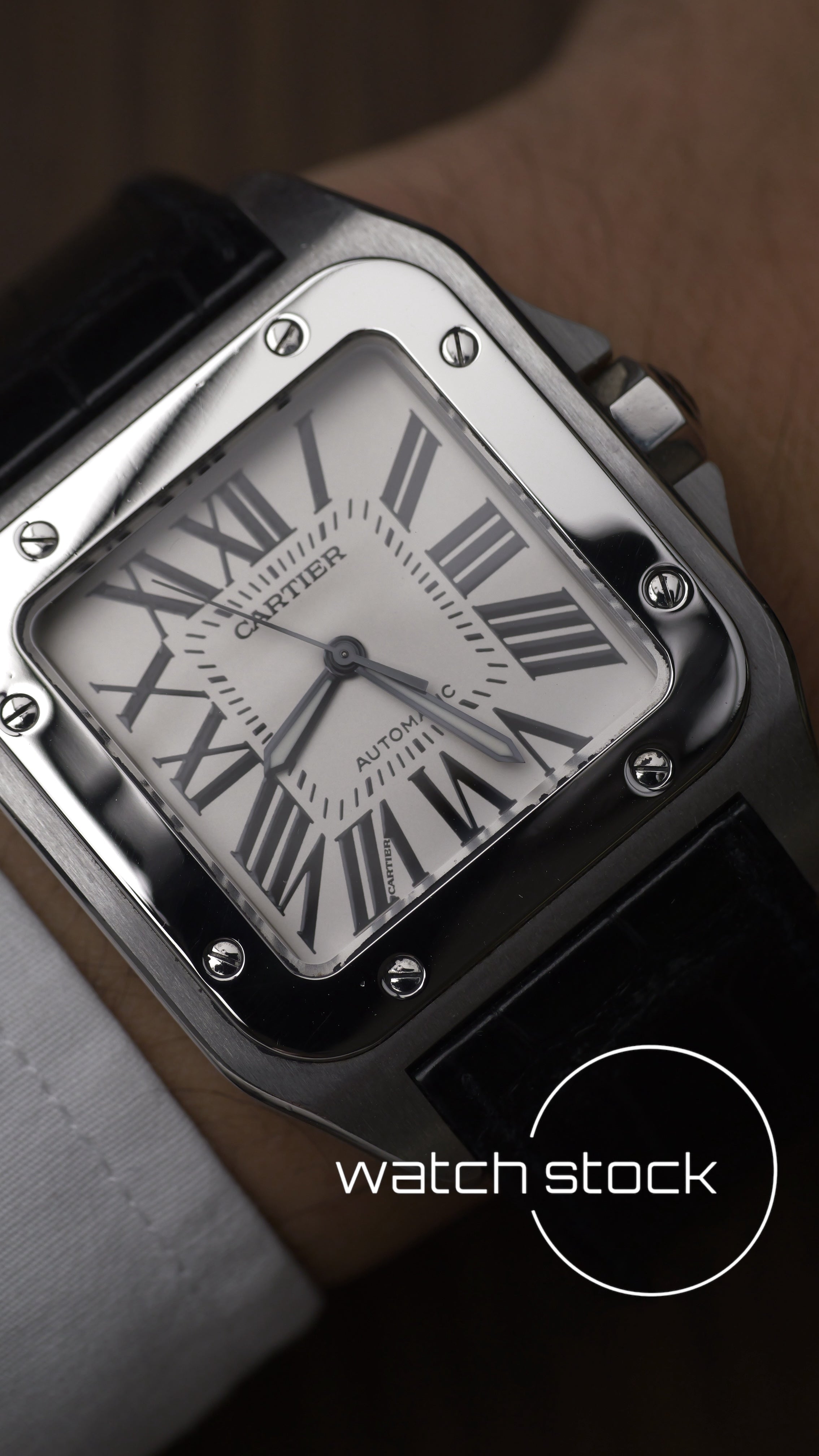 Cartier santos 100 XL ref.2656 Automatic FULL SET
