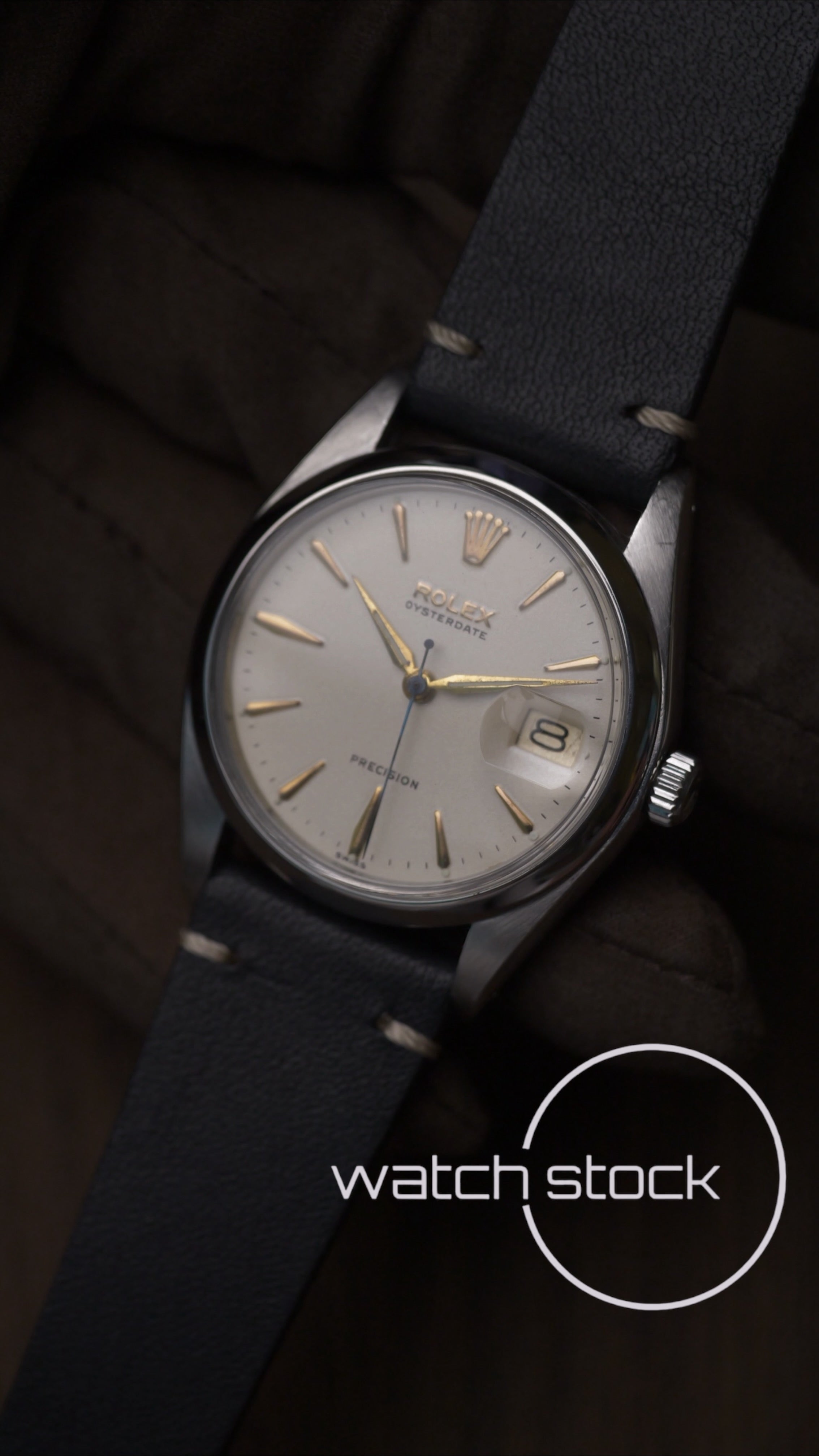 Rolex precision 1978 34mm ref.6694 Grey Dial