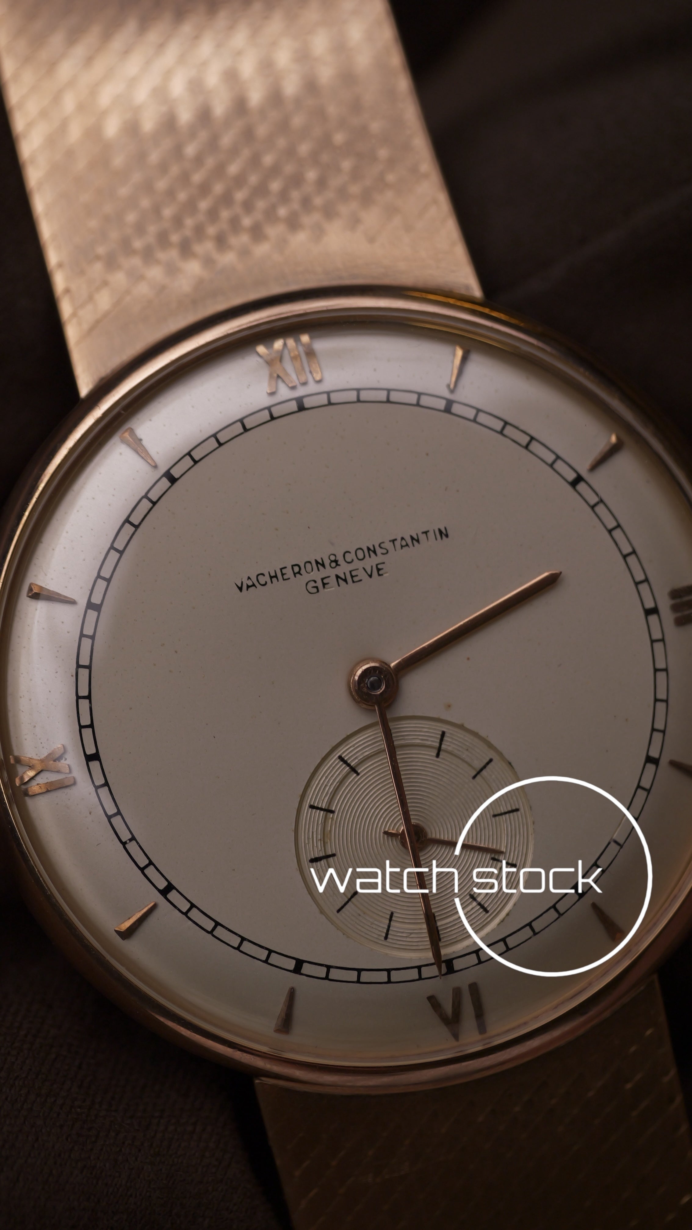 Vacheron Costantin Full Gold Dress Watch 38mm