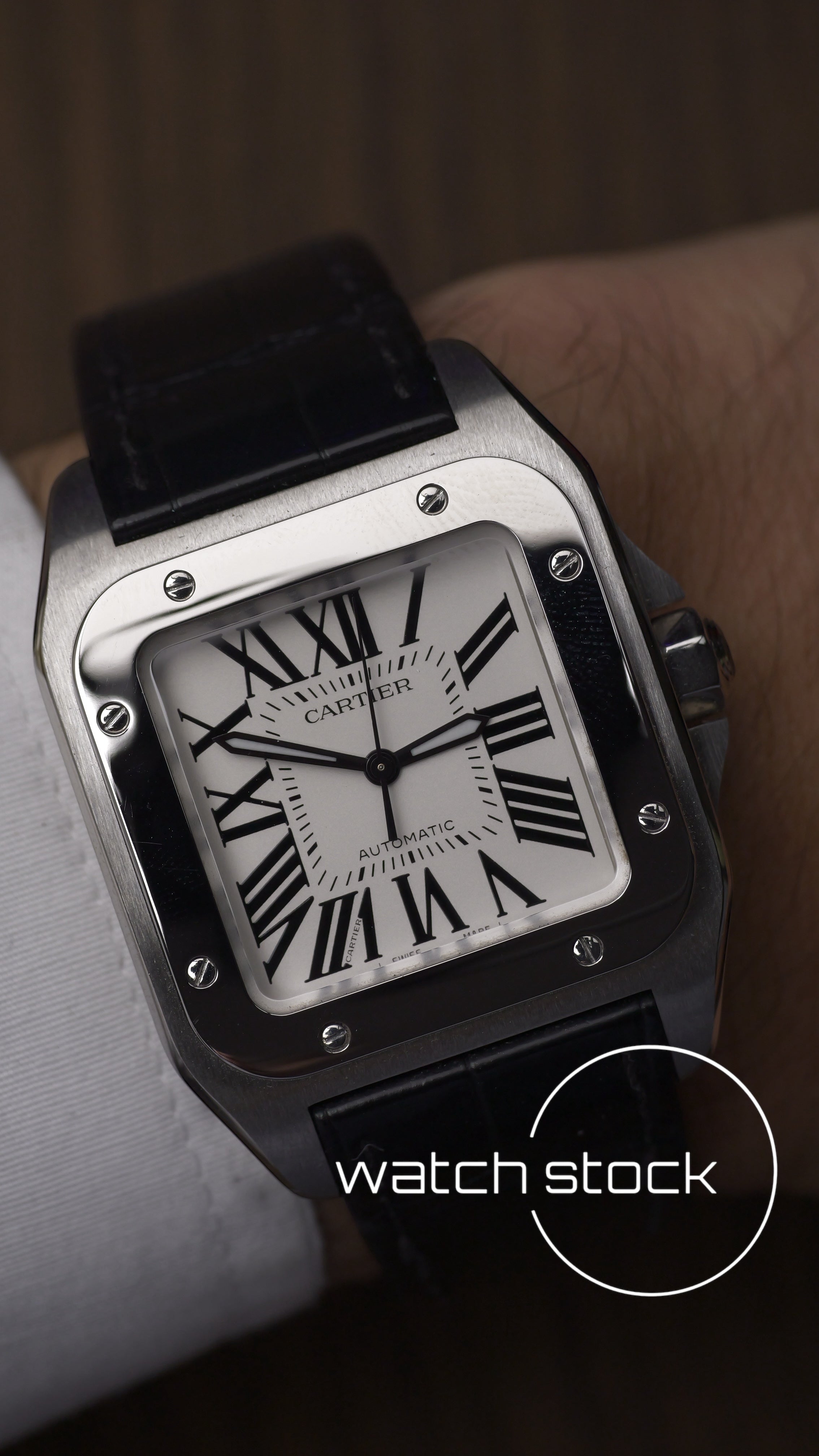 Cartier santos 100 medium ref.2878 2024 Automatic FULL SET