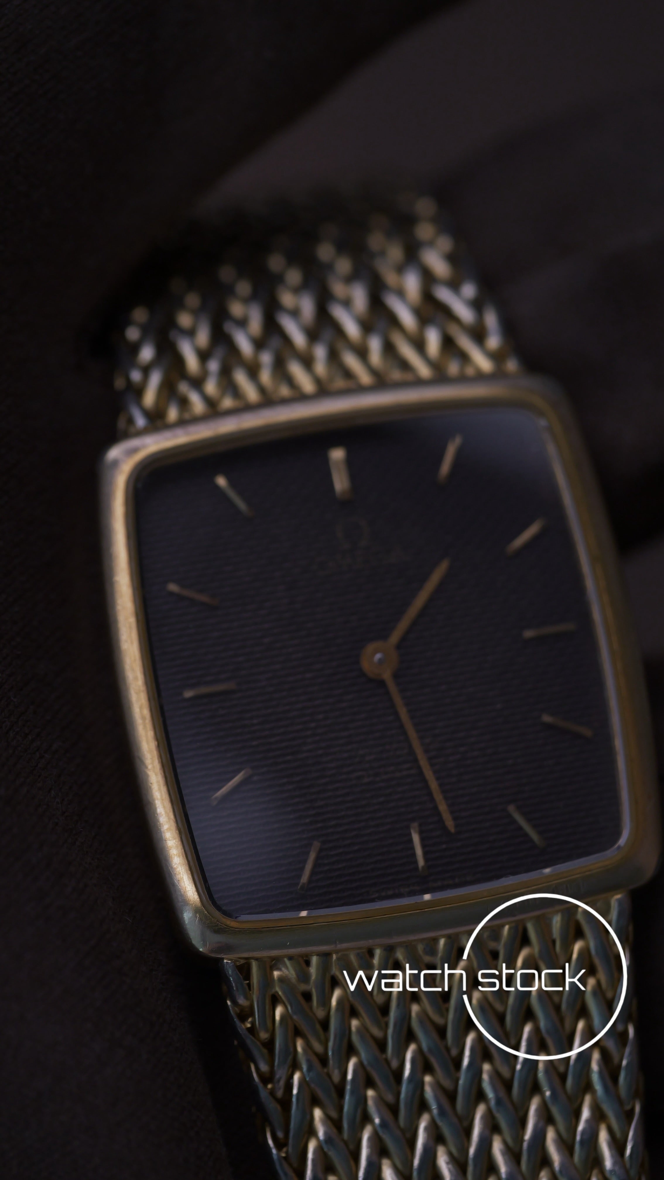 Omega De ville 1980 vintage 33mm con bracciale integrato Quartz