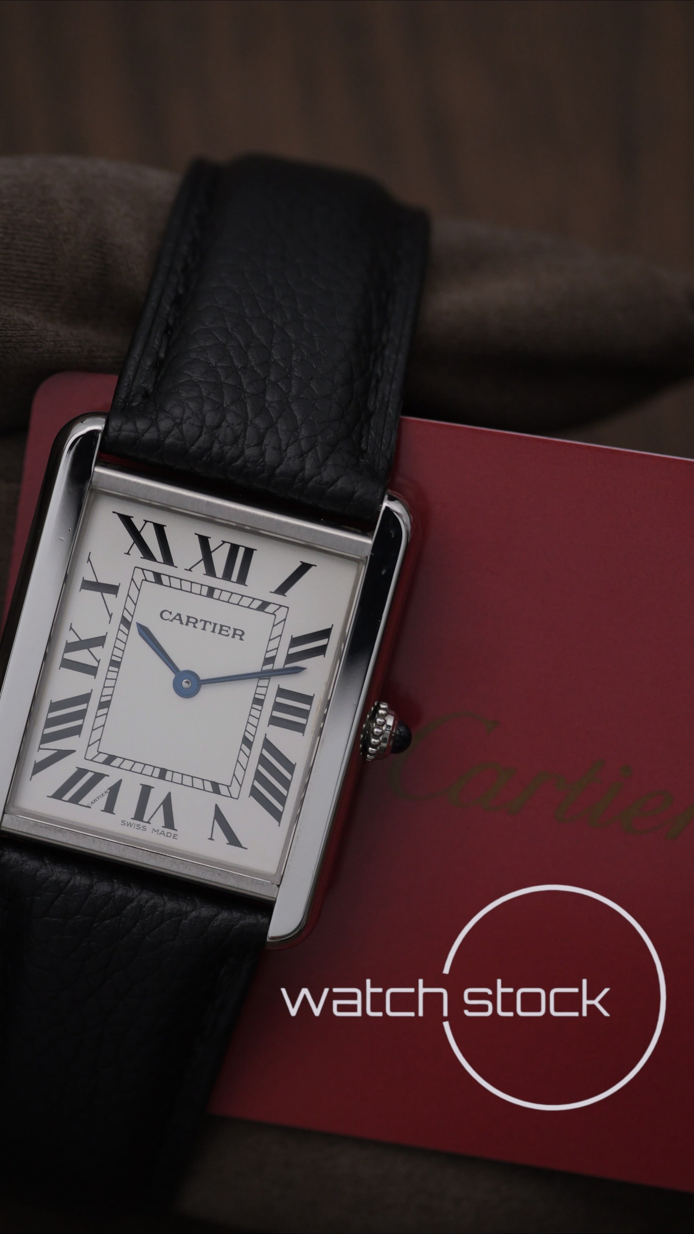 Cartier Tank Solo L ref.2715 27x35mm 2017 Full Set