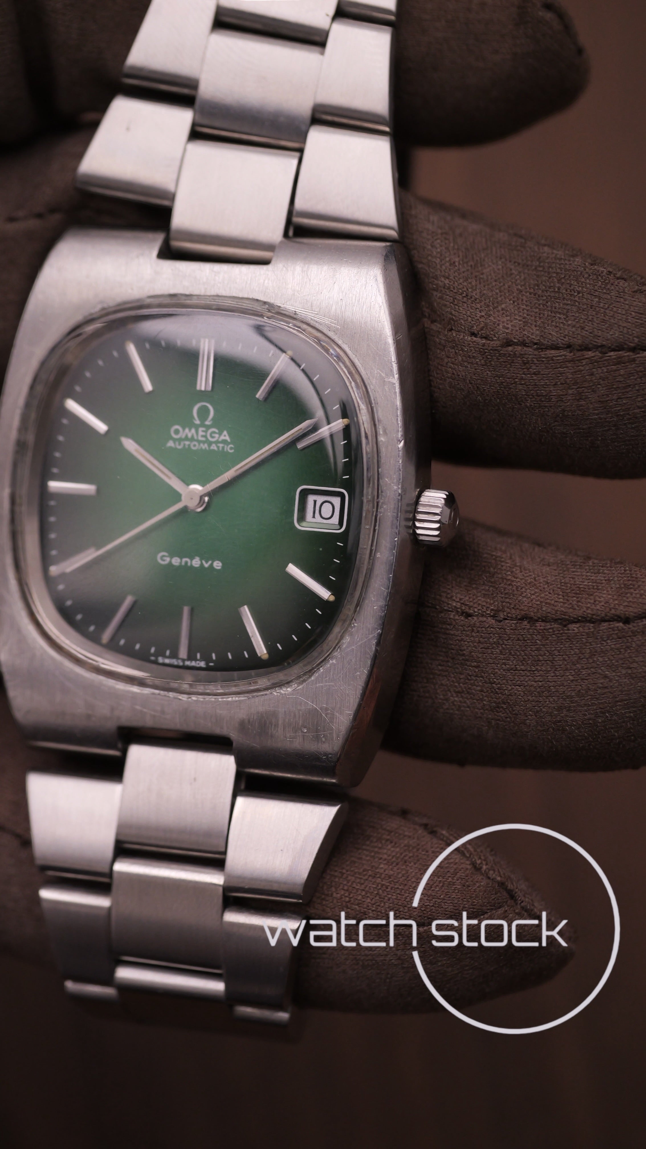 Omega Geneve ref.1660191 Green degrade Dial 36mm automatic