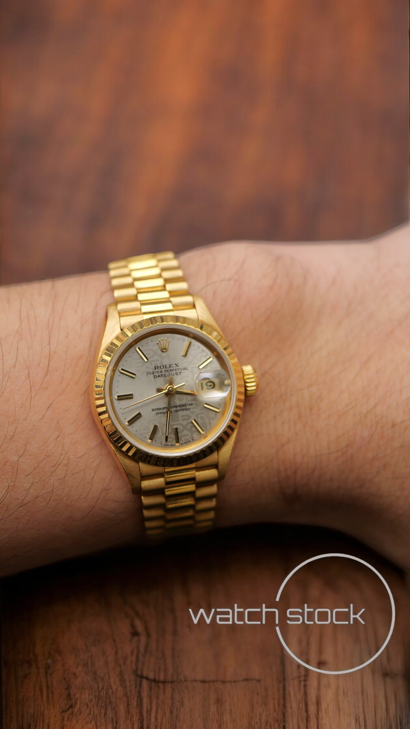 Rolex datejust 26mm Ref.69178 FULL SET full gold
