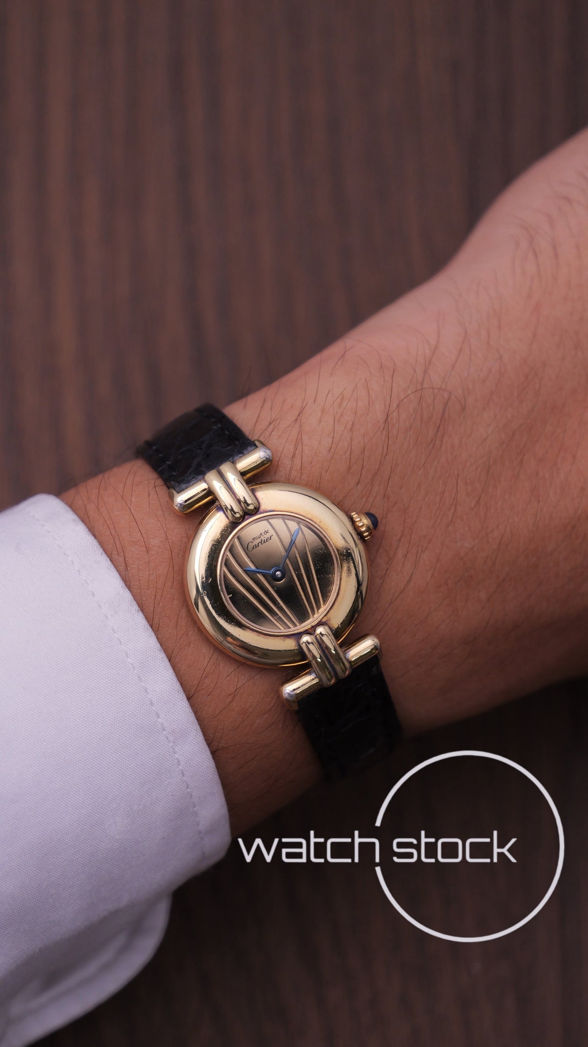 Cartier colisee 24mm ref. 590002 cream dial quartz
