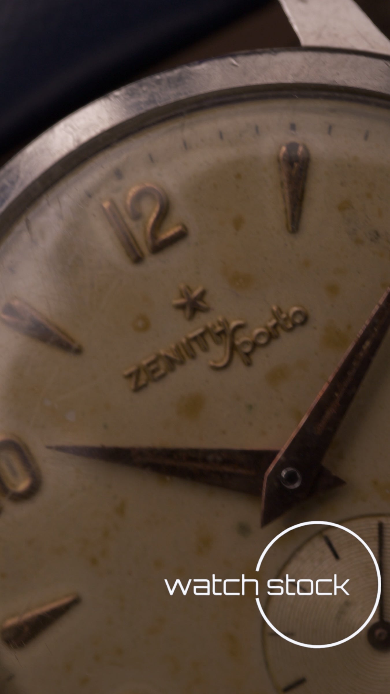 Zenith sporto carica manuale vintage Dress Watch