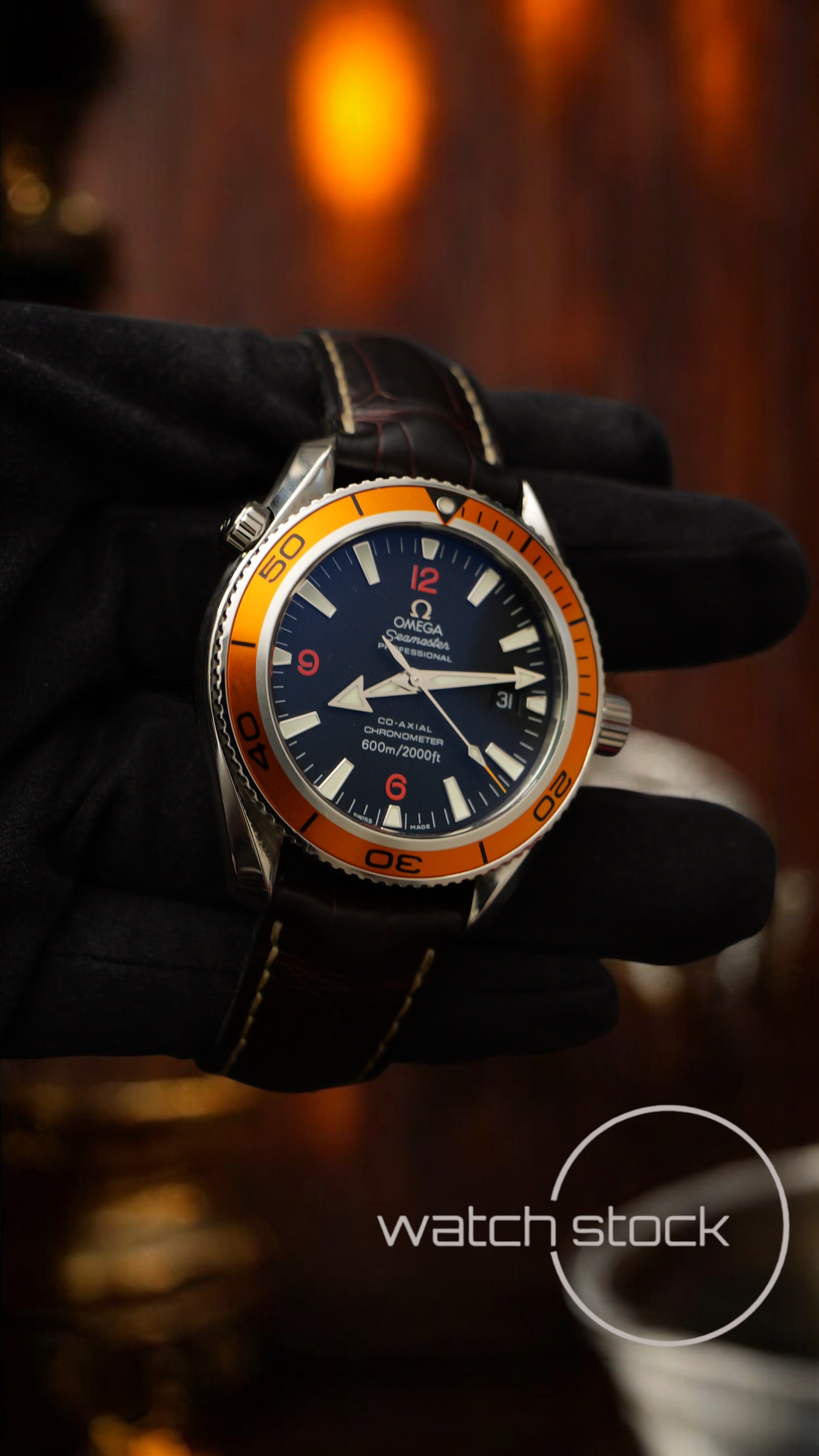 Omega seamaster planet ocean orange co-axial (42mm) Ref.168.1653