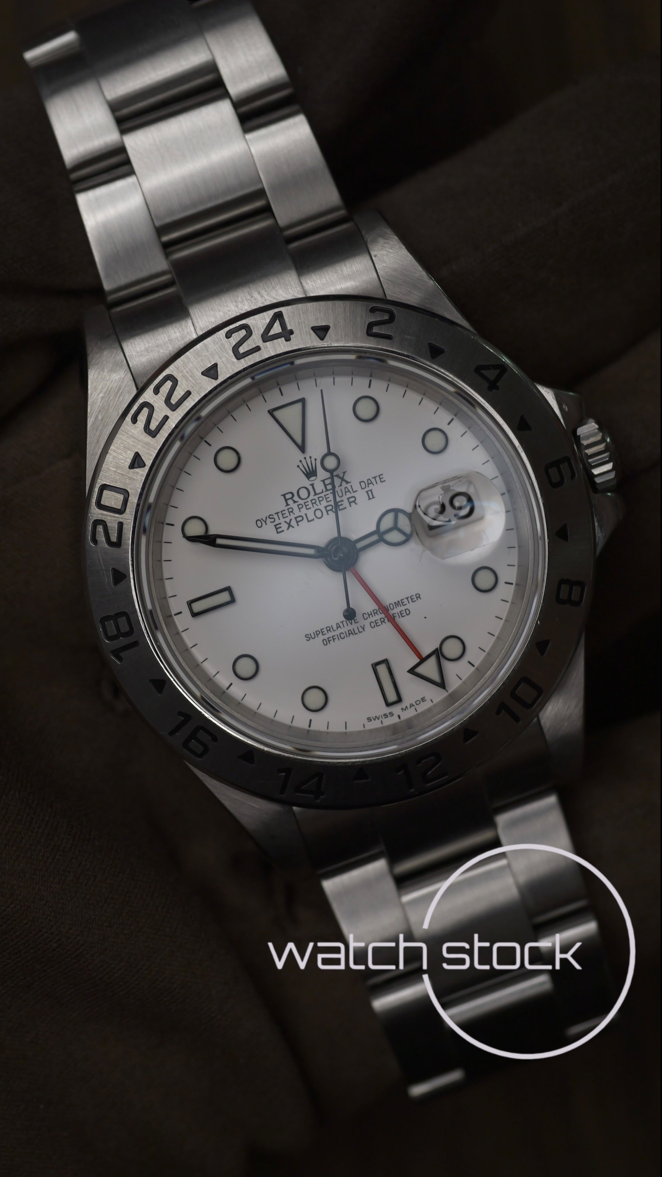 Rolex Explorer II FULL SET 16570 white dial 2007