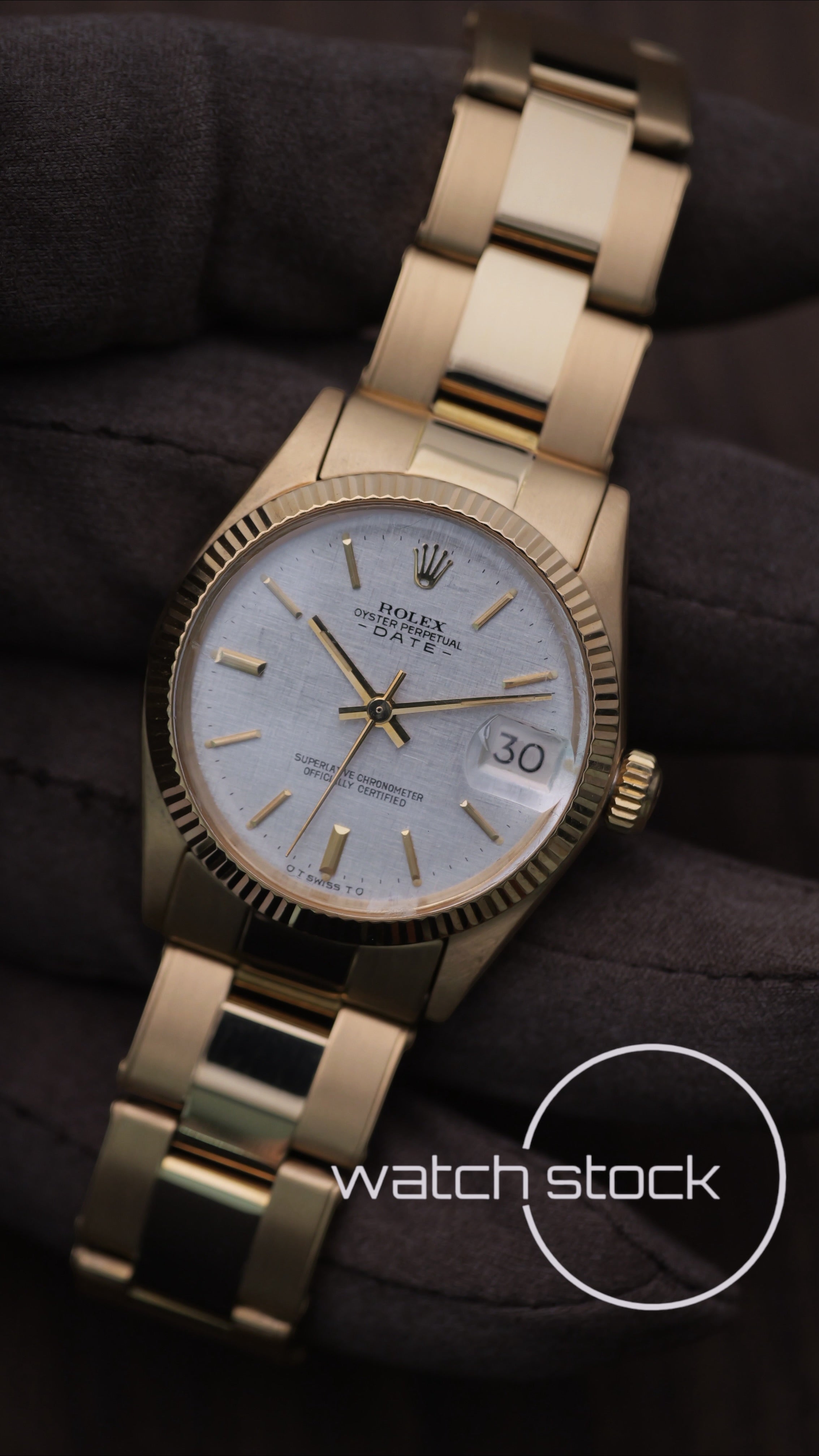 Rolex Datejust 31mm ref.6827 full gold