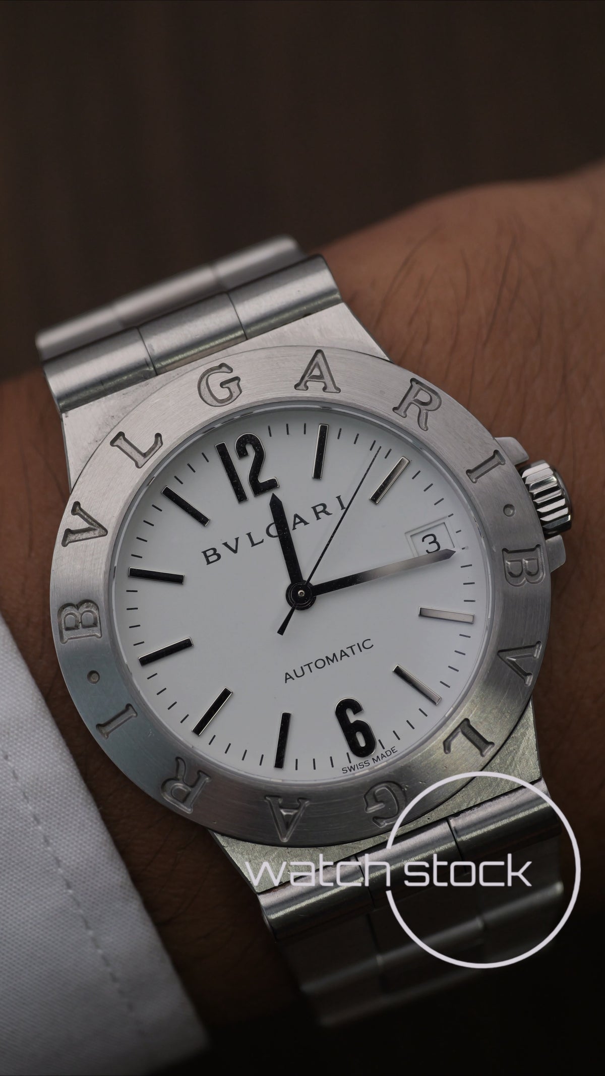 Bulgari diagono 35mm automatic LCV 35 S Full set