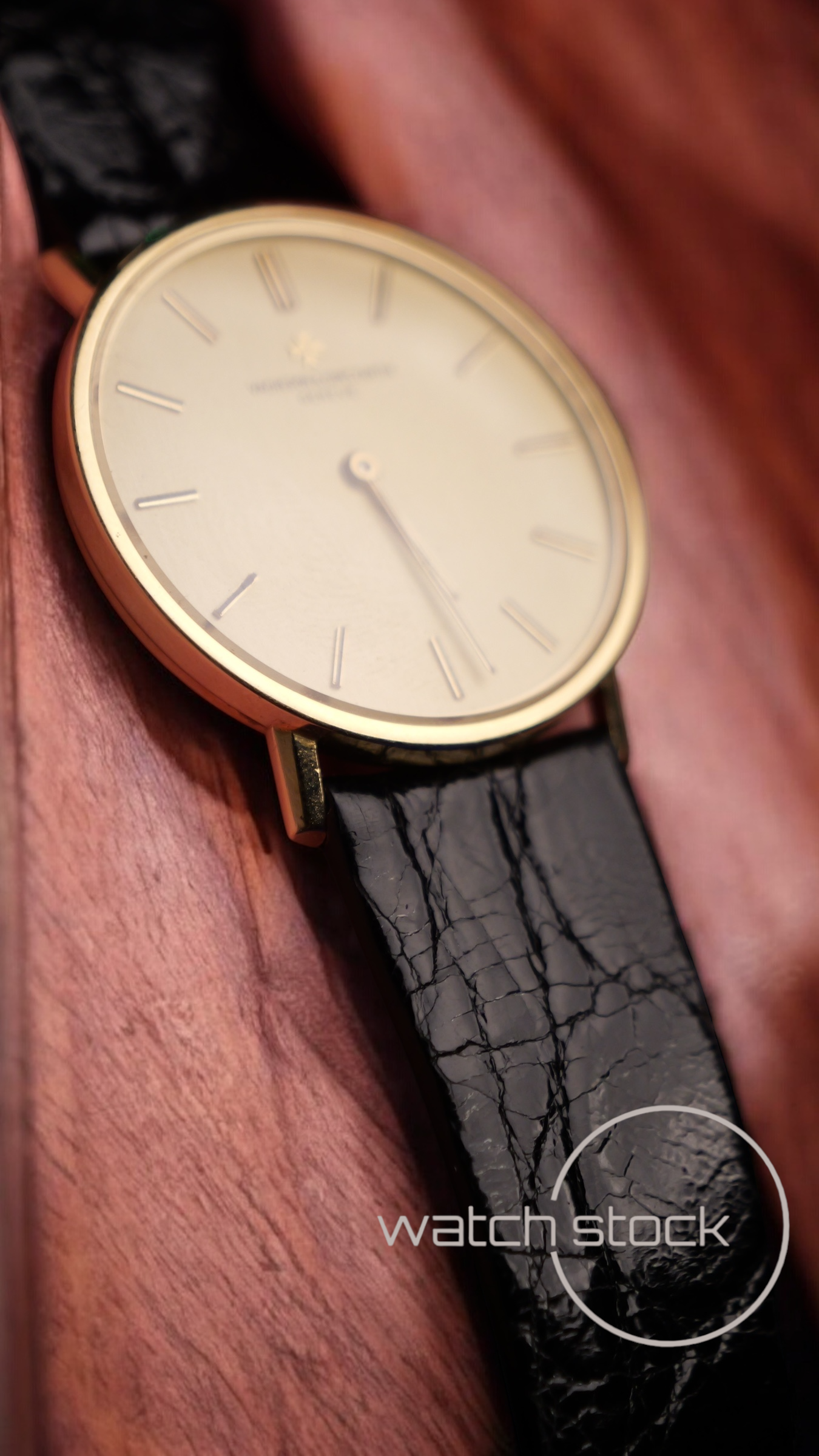 Vacheron costantin patrimony essential 18kt gold dial vintage Dress Watch unisex 34mm carica manuale
