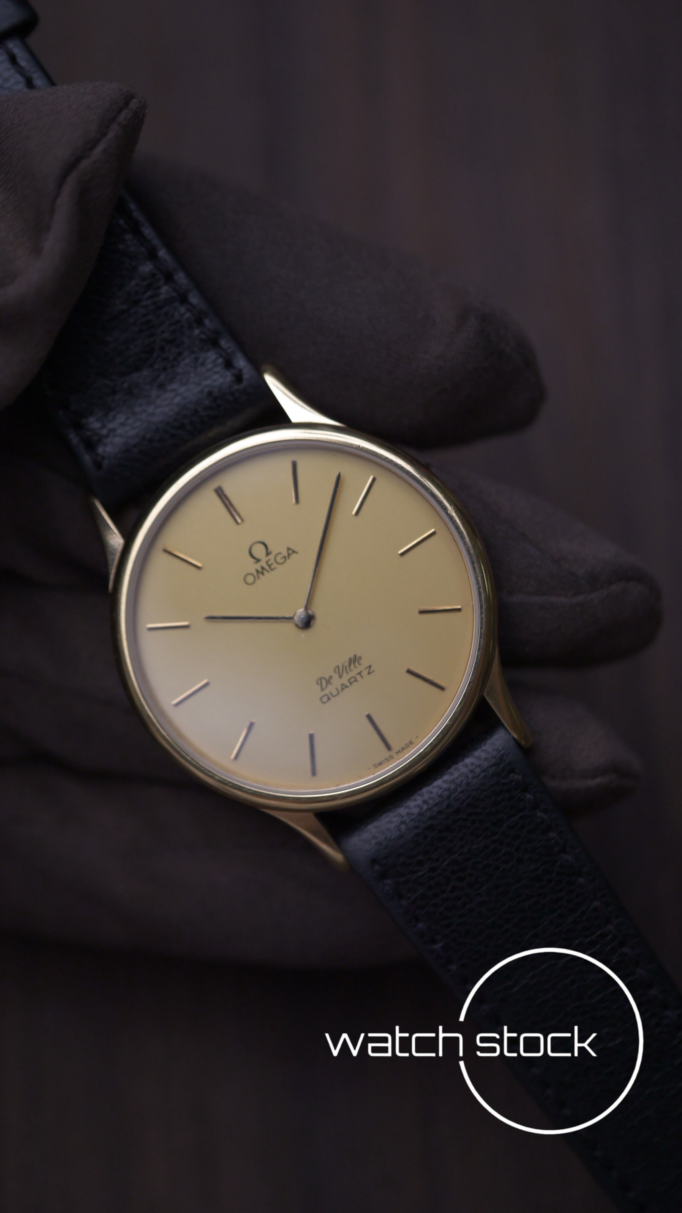 Omega De ville vintage cinturino originale Quartz 1984