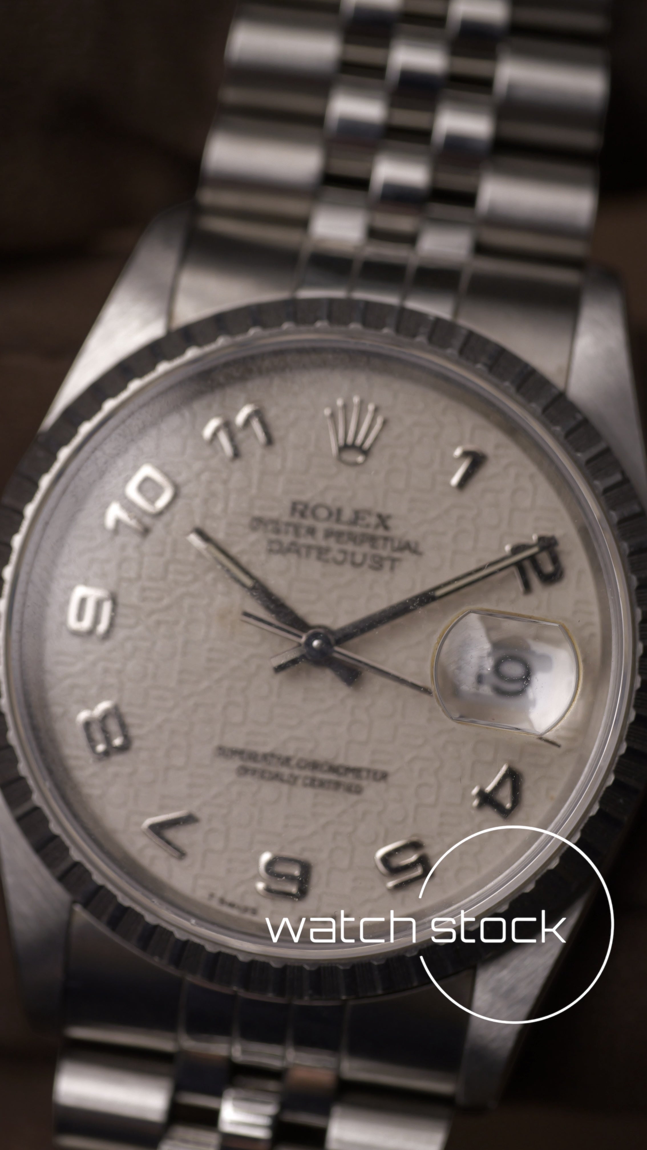 Rolex datejust 16220 computer dial