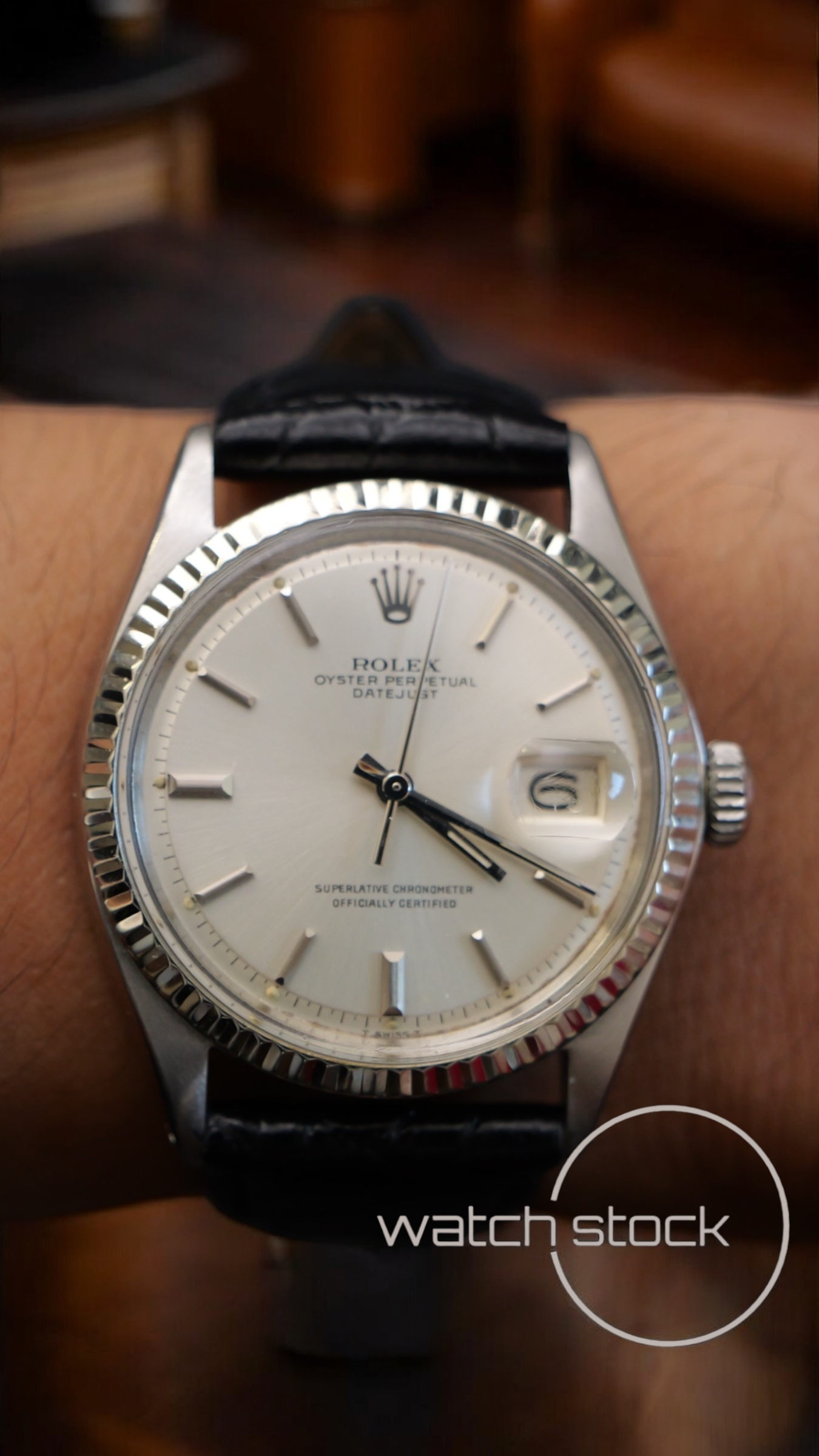 Rolex datejust 36mm 1601 con pochete