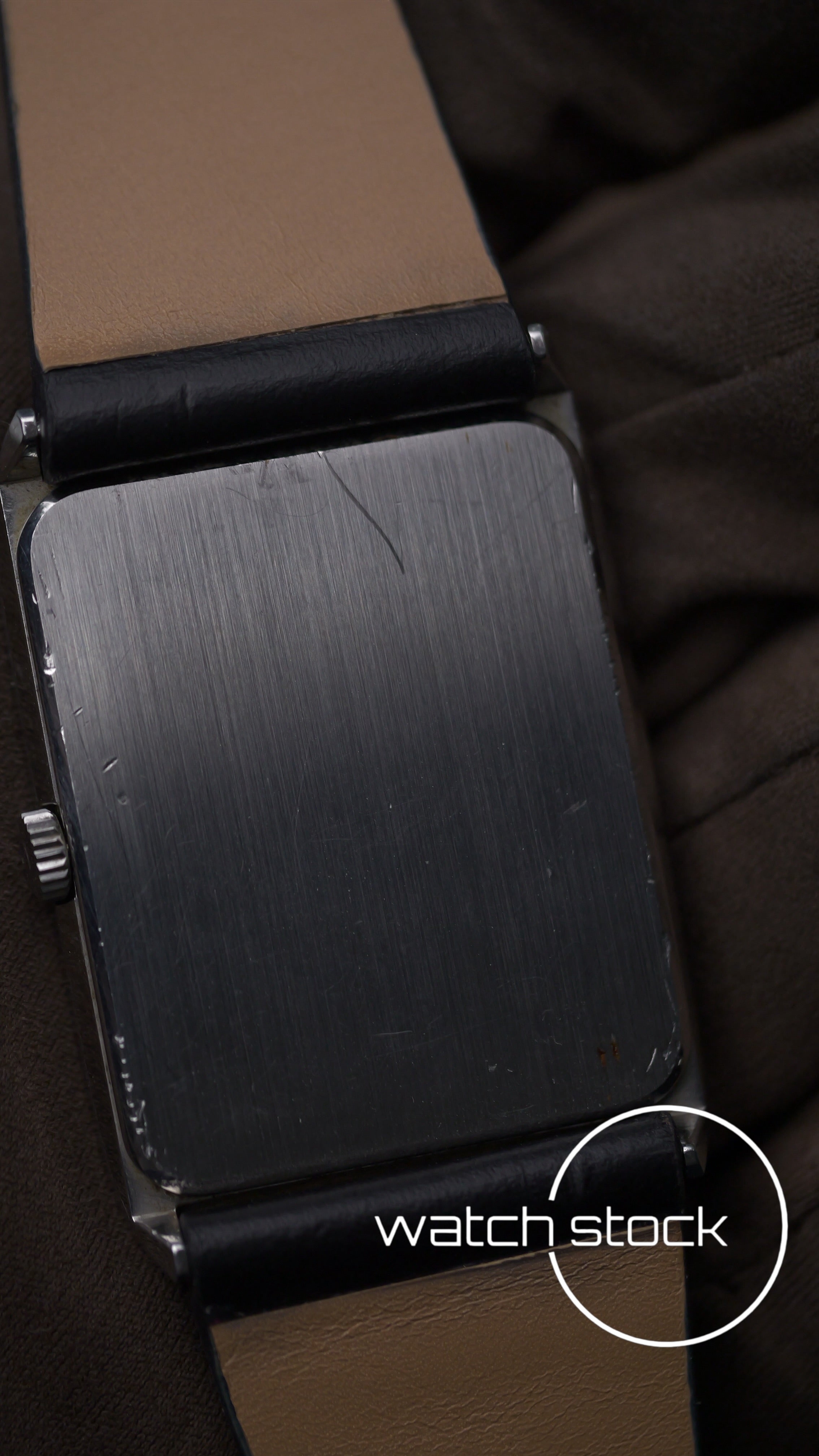 Omega Genève 1975 vintage meccanico vertical soleil dial serviced