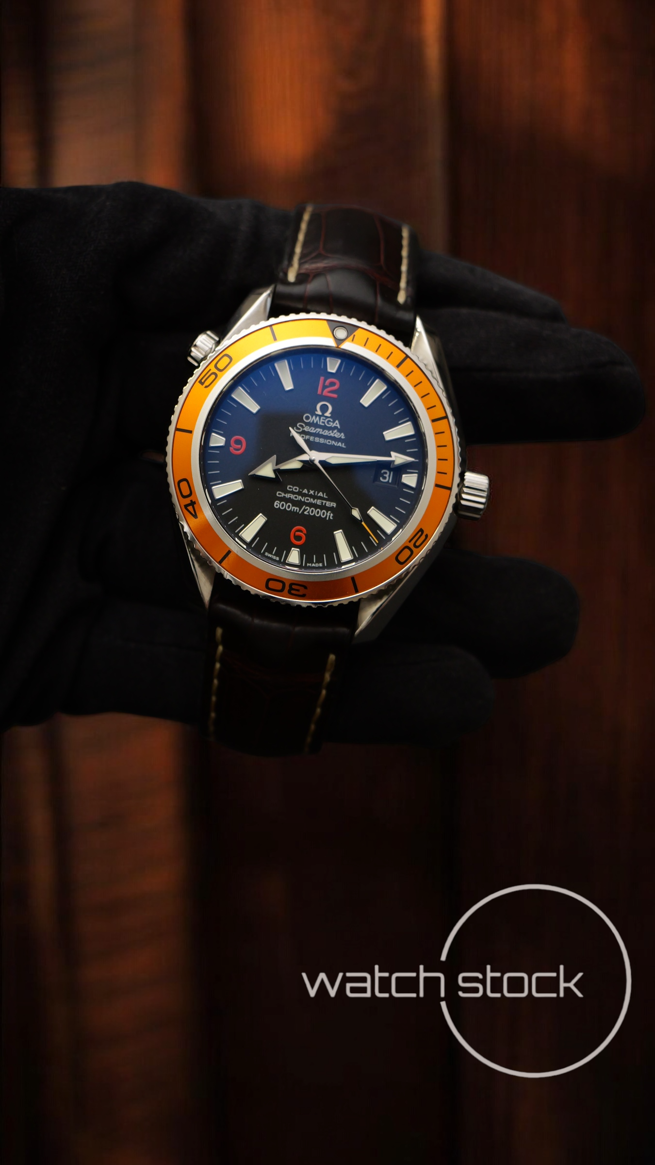 Omega seamaster planet ocean orange co-axial (42mm) Ref.168.1653