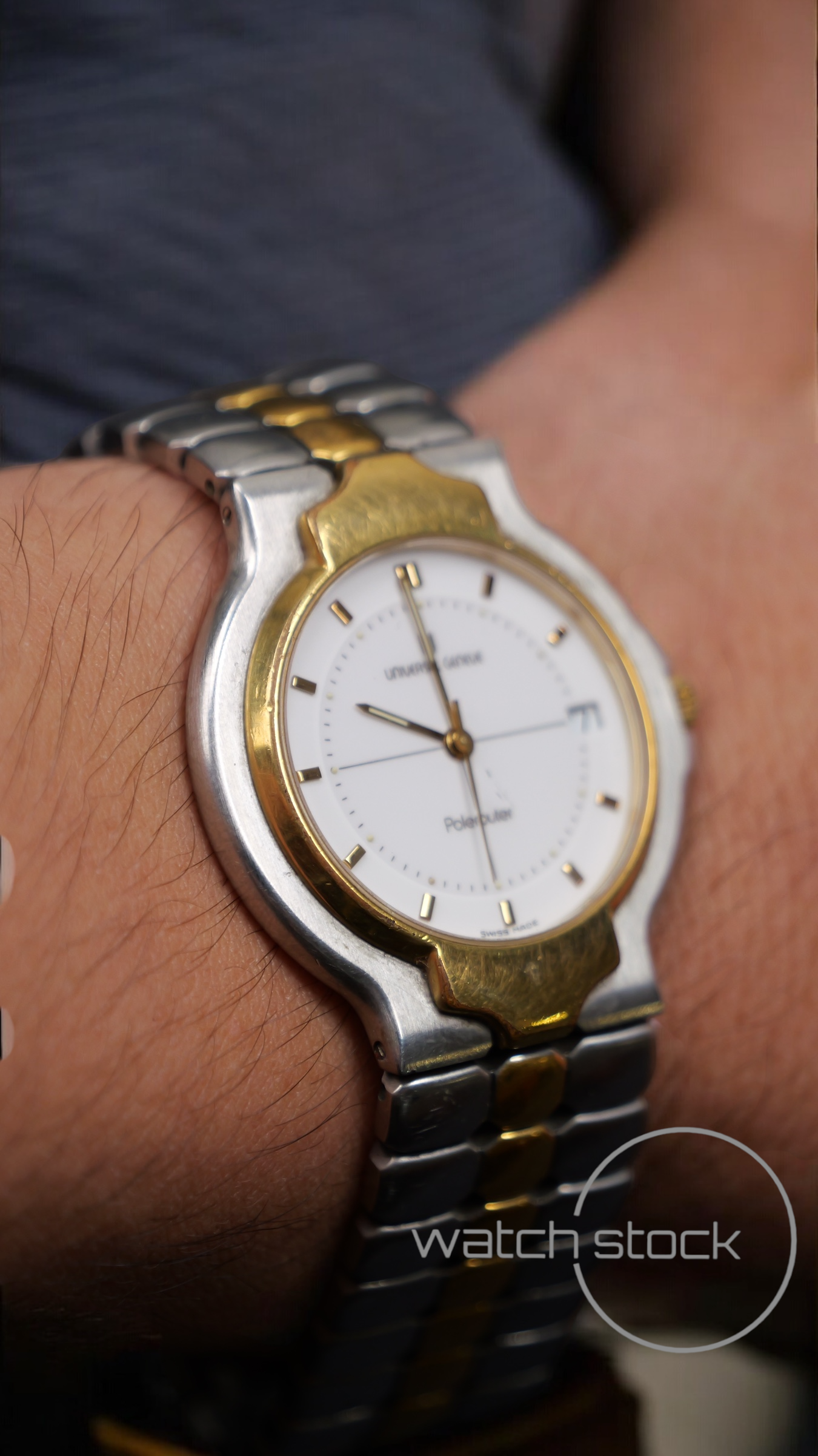 Universal geneve polerouter vintage Dress Watch unisex 34mm