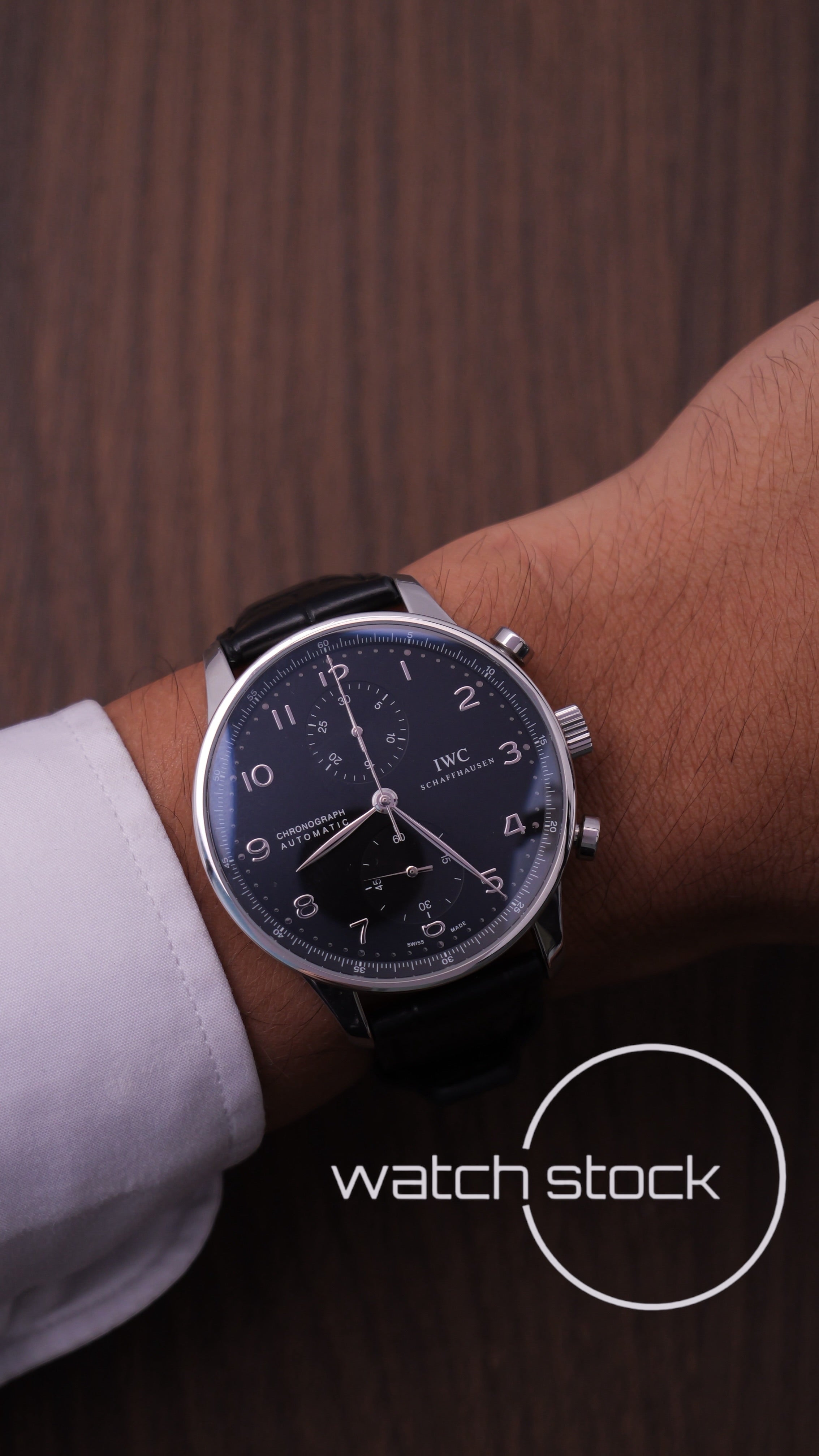 IWC Portoghese black dial 2016 Ref.IW371447