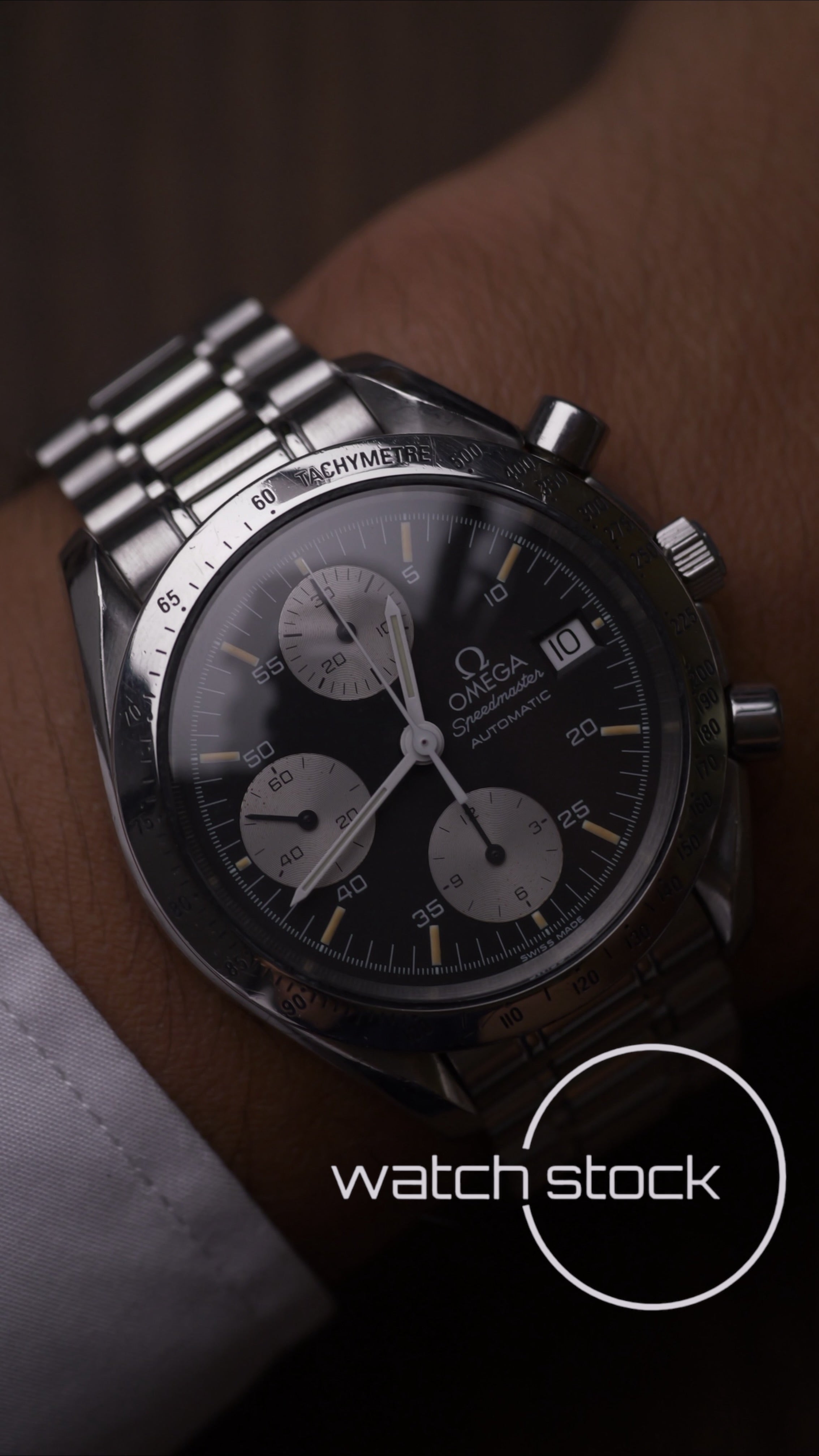 Omega speedmaster date Panda dial Ref. 3511.50 automatic