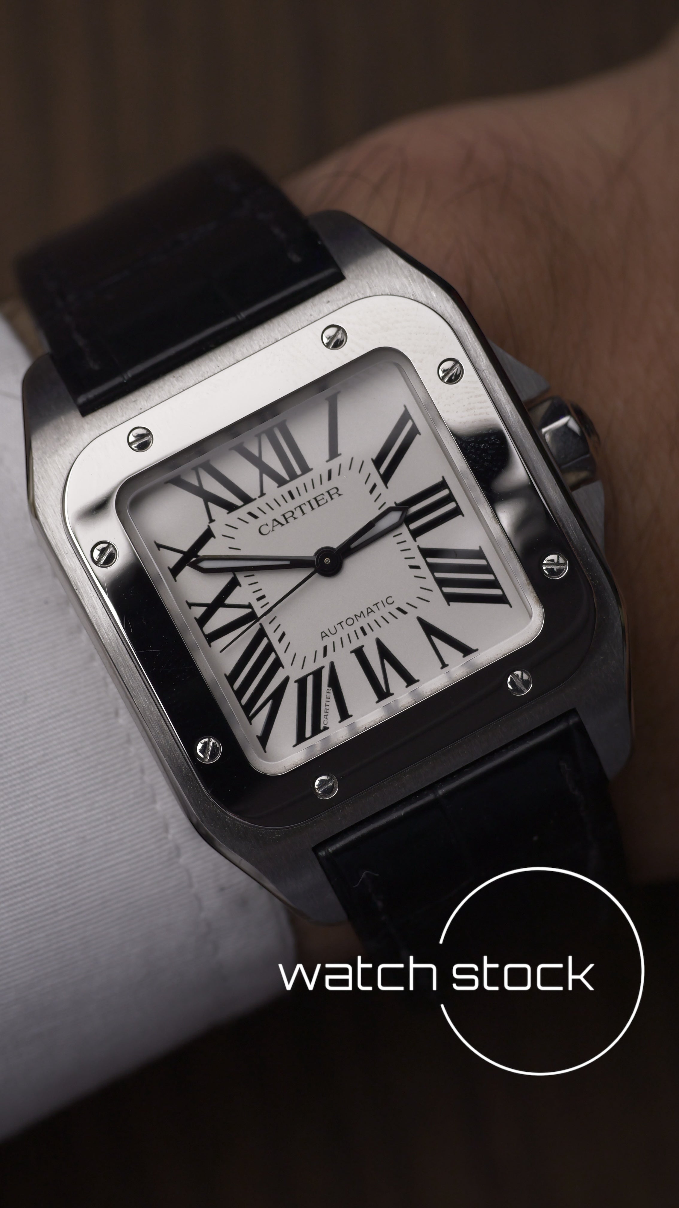 Cartier santos 100 medium ref.2878 2024 Automatic FULL SET