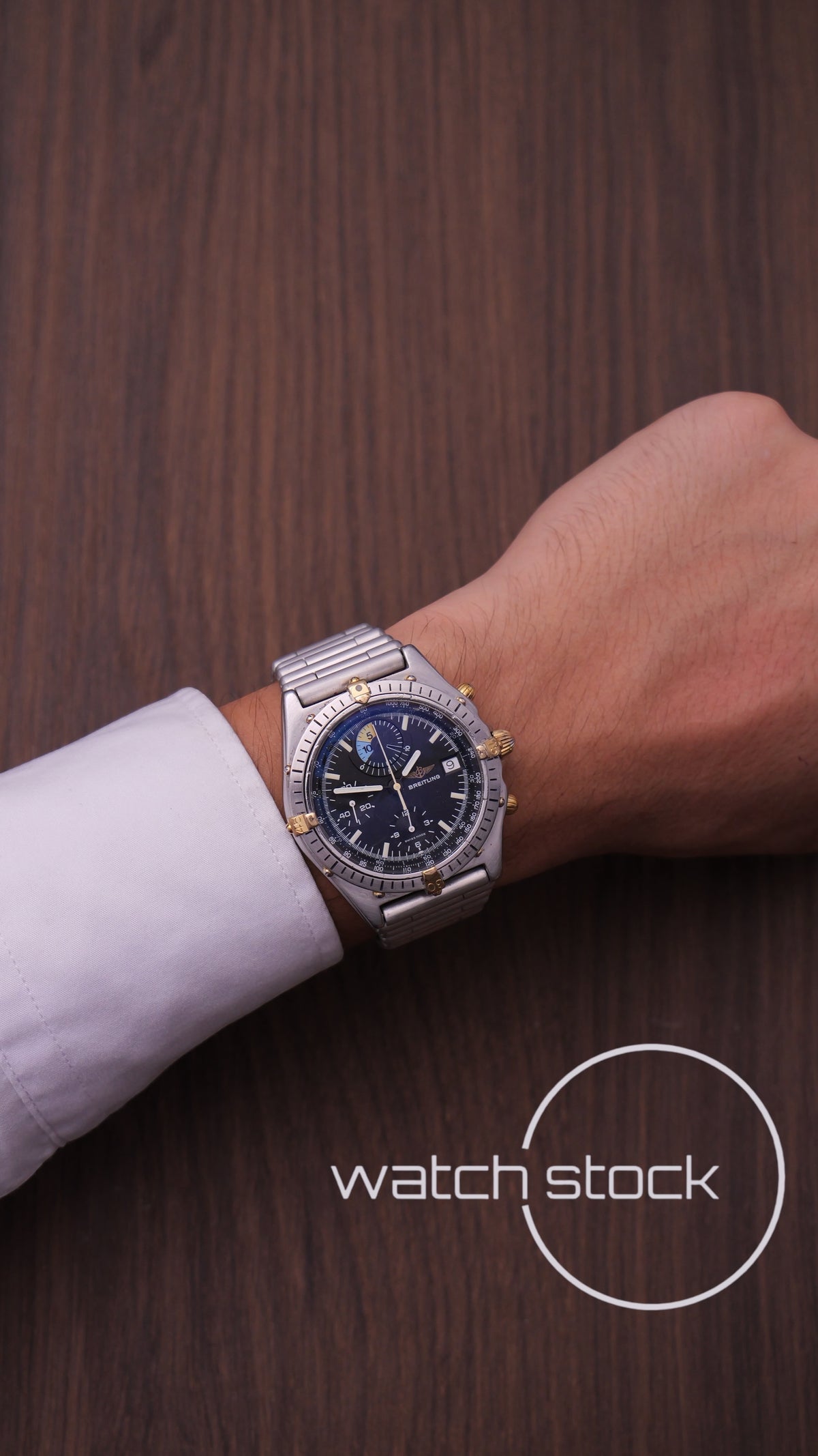 Breitling chronomat Yachting regatta black dial ref.81.950 bracciale a cartucciera + Box