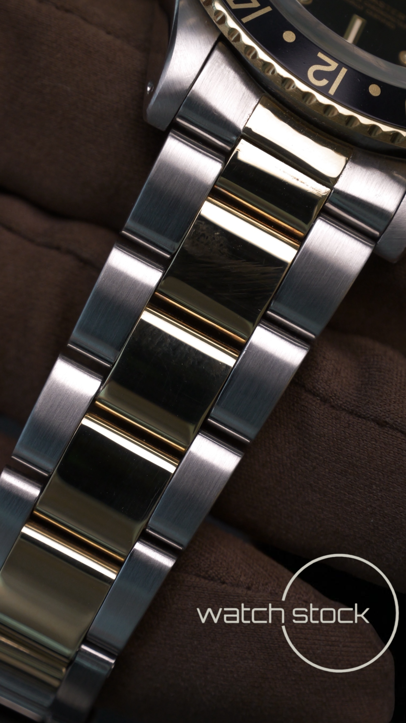 Rolex gmt master nipple dial ref 1675 anno 1977 gold/steel