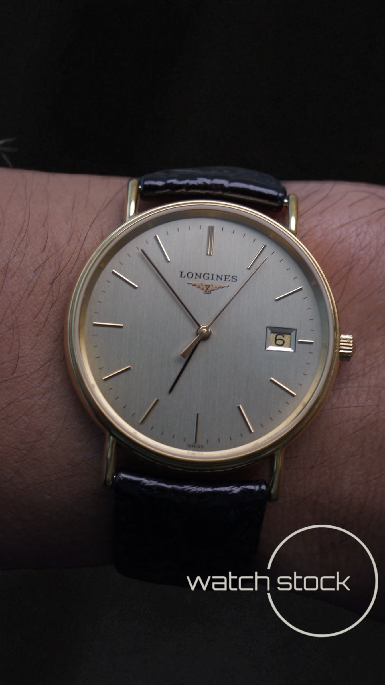 Longines vintage Dress Watch FULL SET quarz 34mm