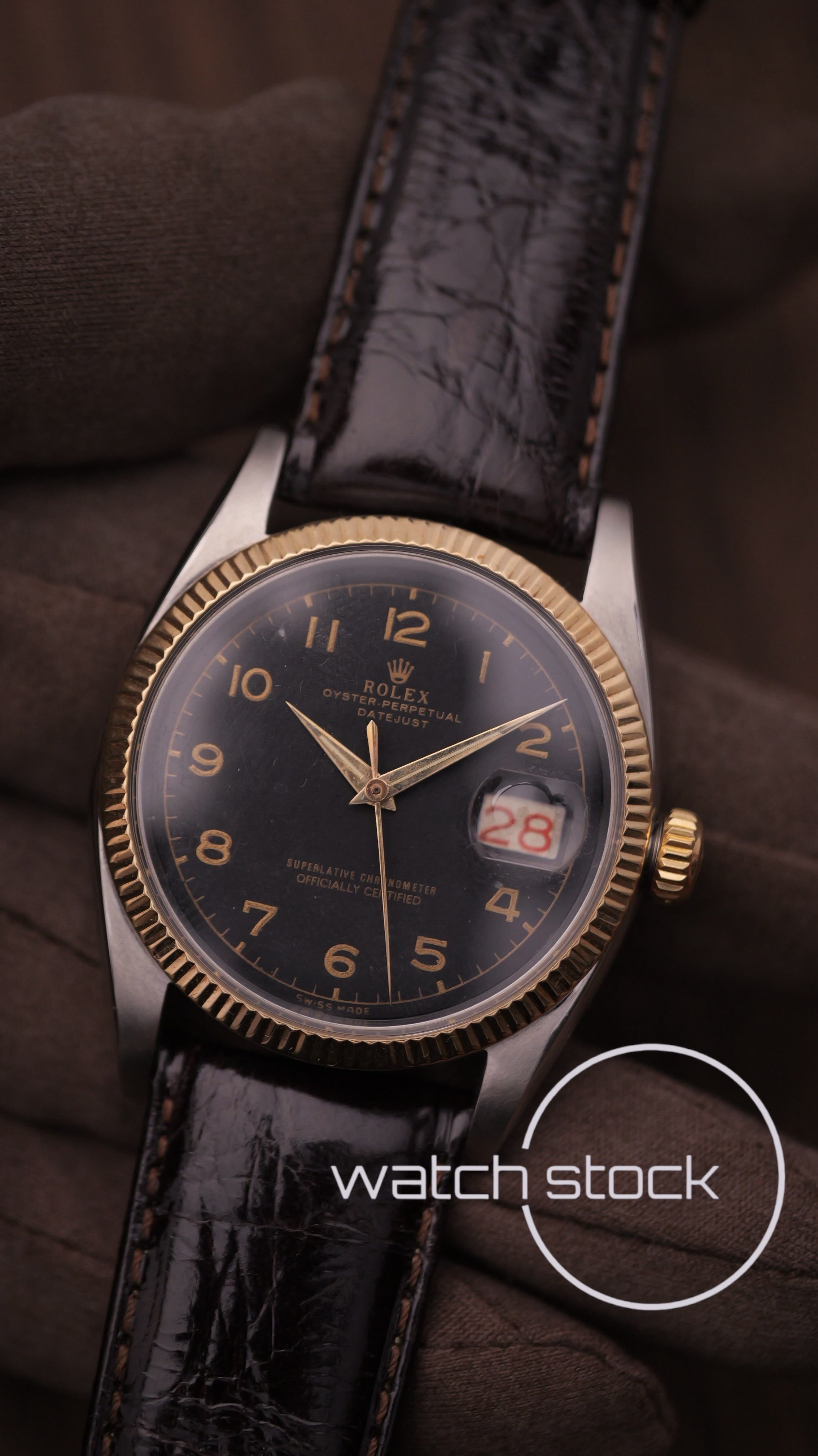 Rolex 6605 Two Tone Re-Dialed