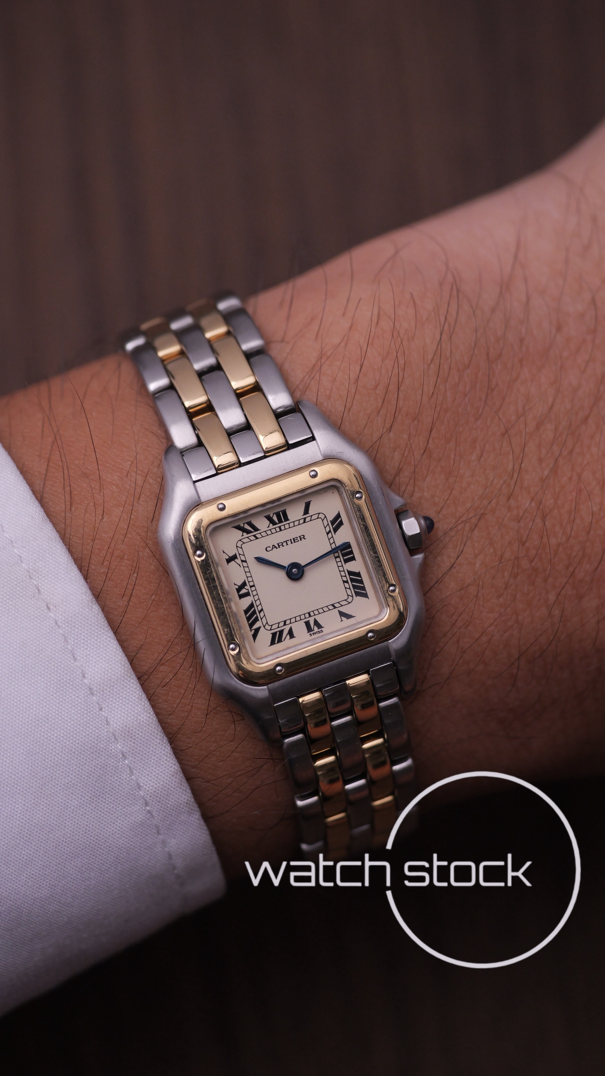 Cartier panthere small due fili vintage ref.6692
