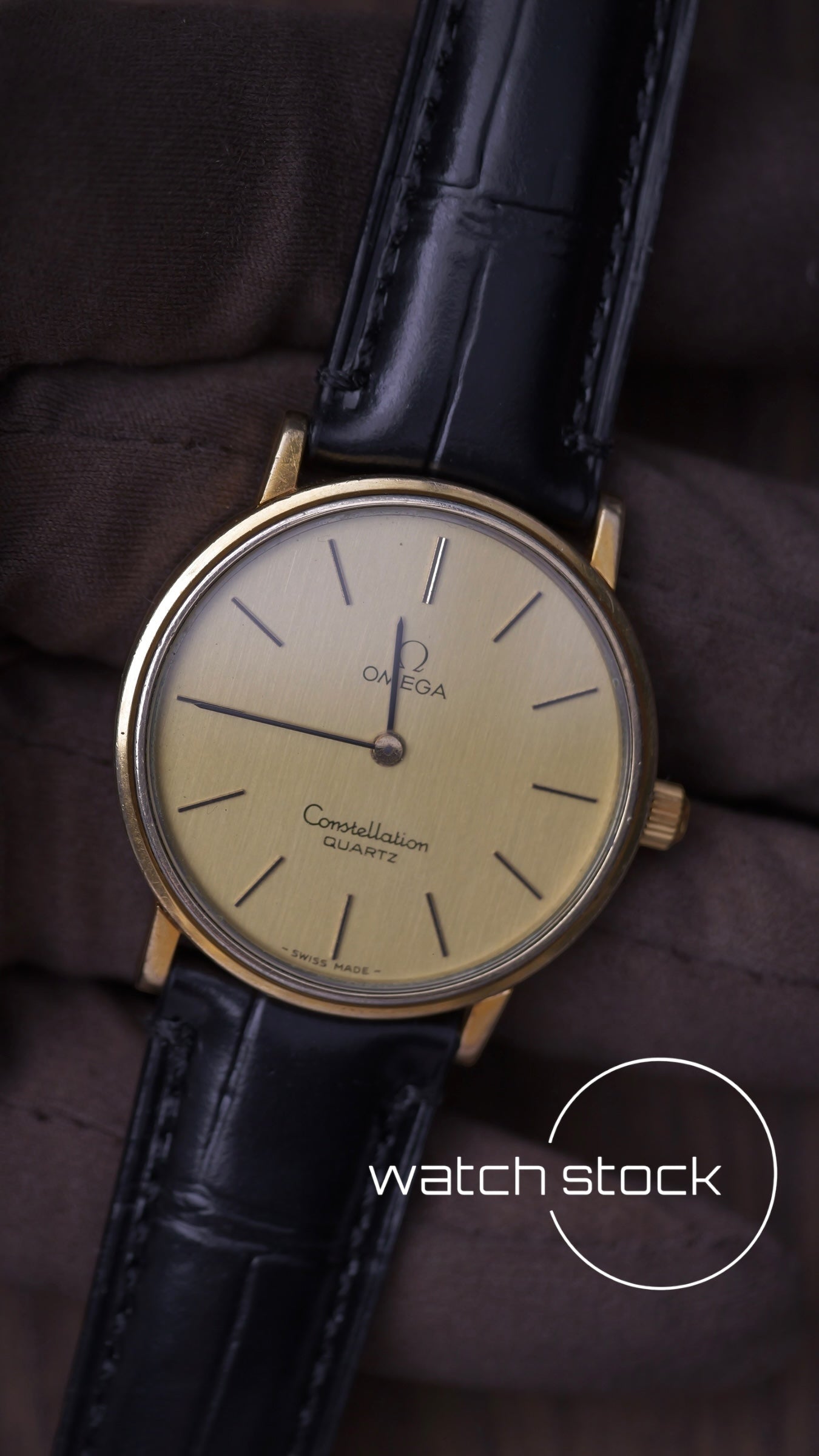 Omega De ville vintage 33mm placcato oro