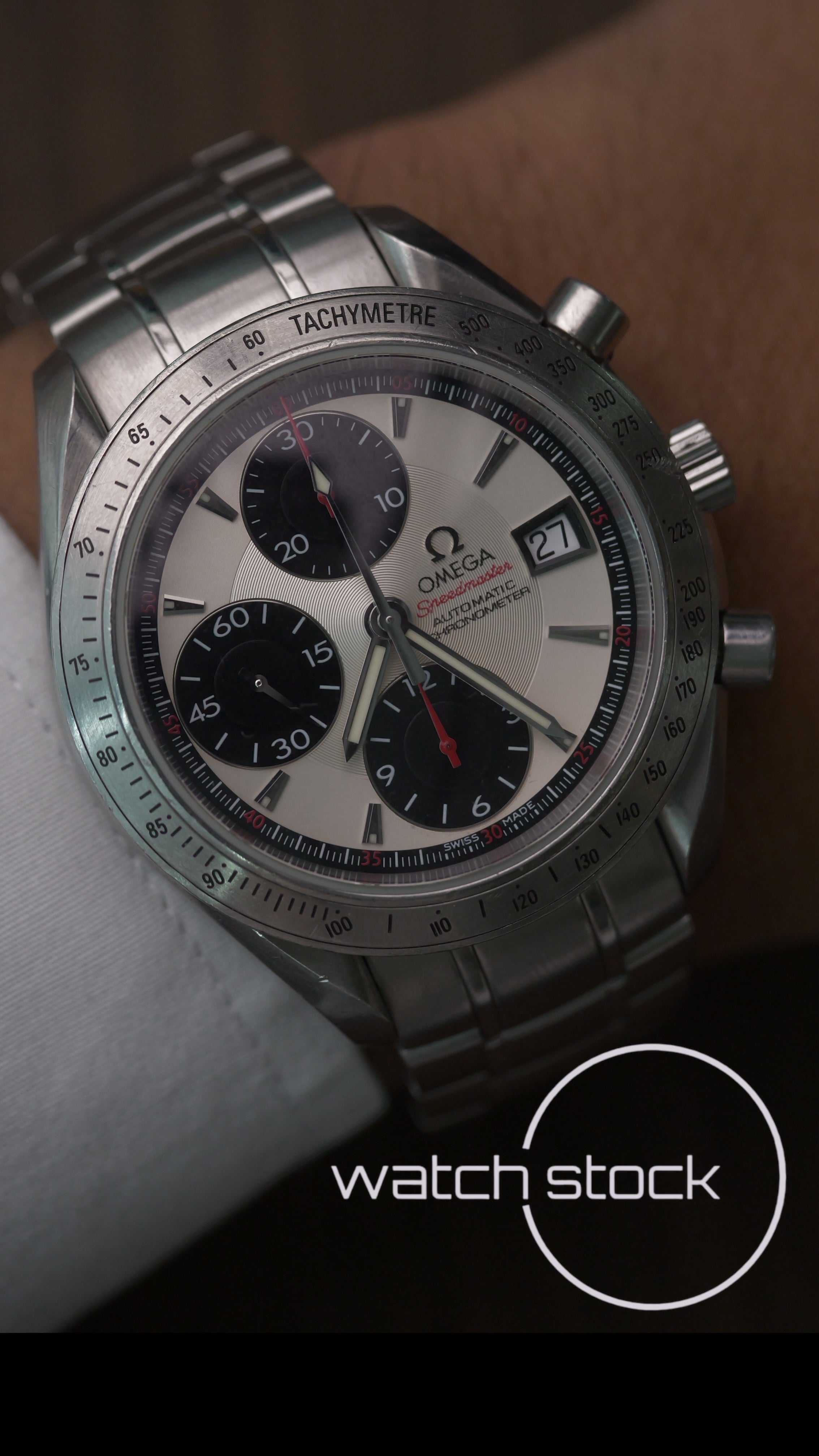 Omega Speedmaster Date 2007 co-axial Full Set