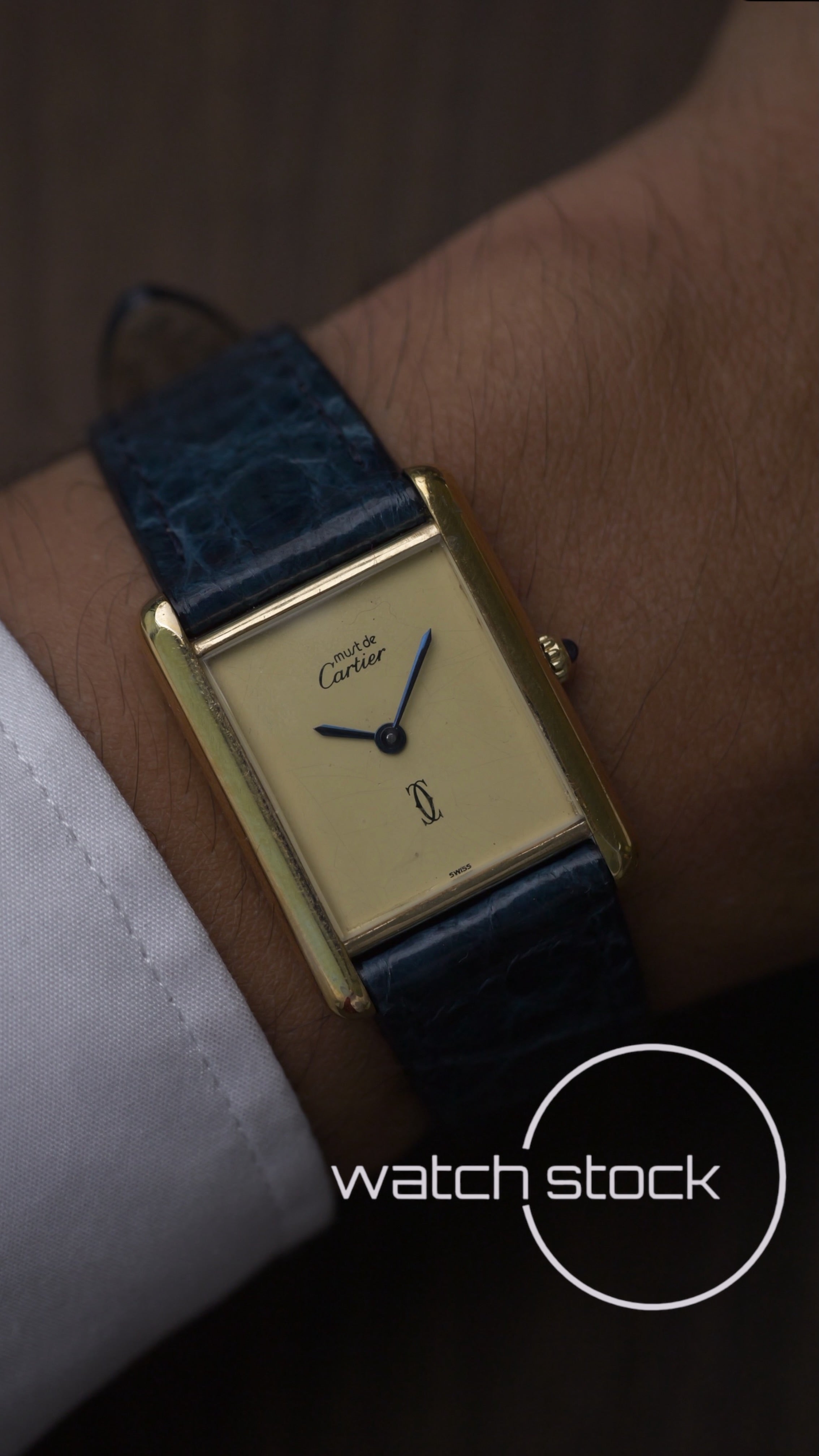 Cartier Tank TG6 ref160800 quadrante lemon 1970