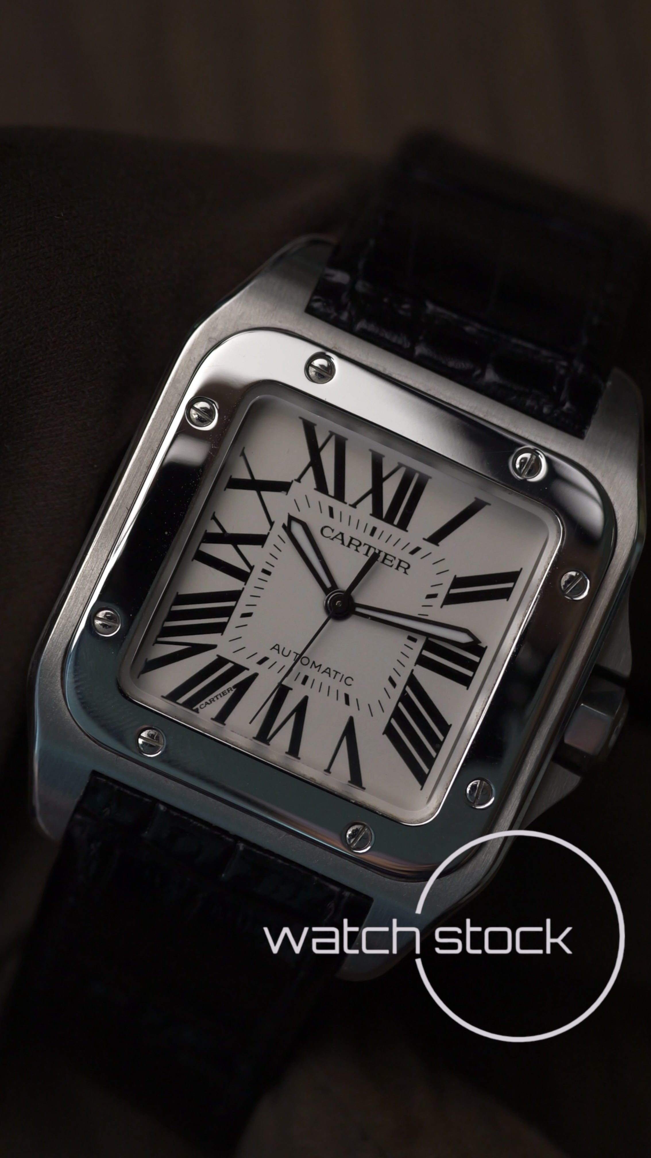 Cartier santos 100 XL Full set ref.2656 Automatic 38×51mm