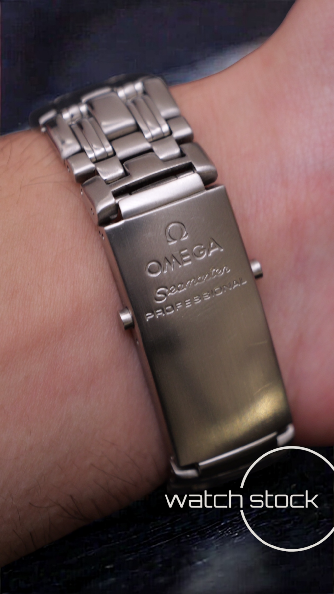 Omega seamaster 300m automatic 36mm blue dial ref. 168.1502