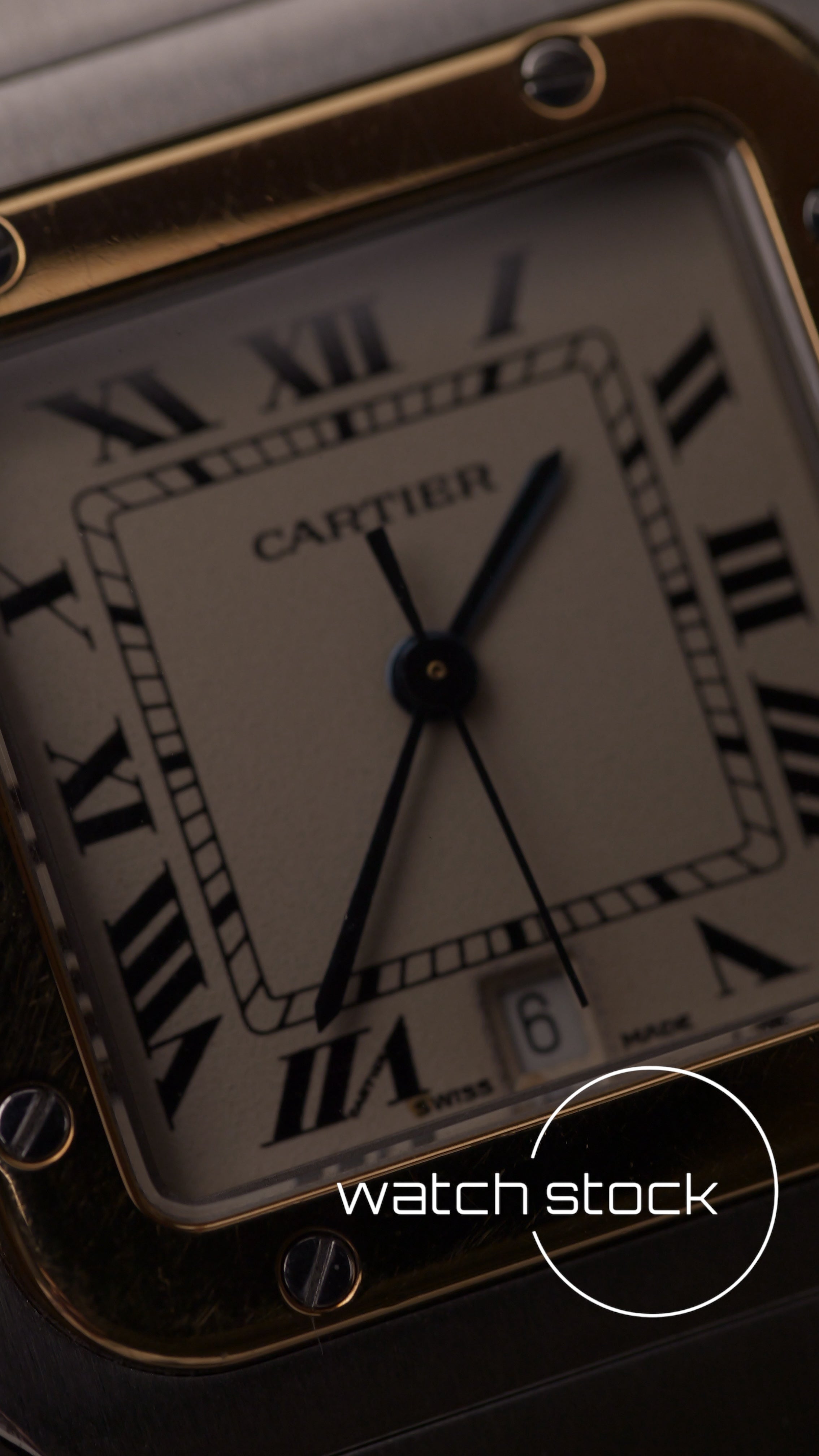 Cartier santos galbee 29x41mm ref.187901 Men size Like new